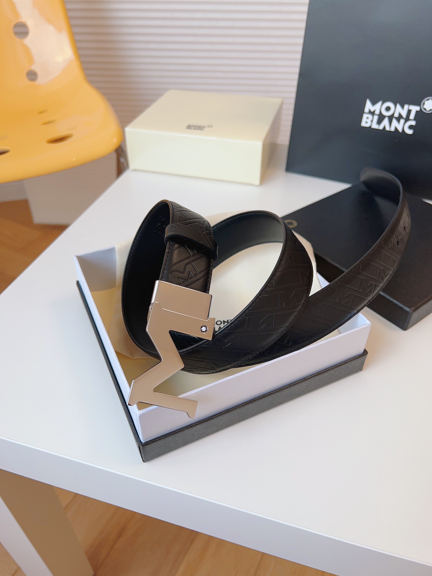 Montblanc Leather Belt 35mm