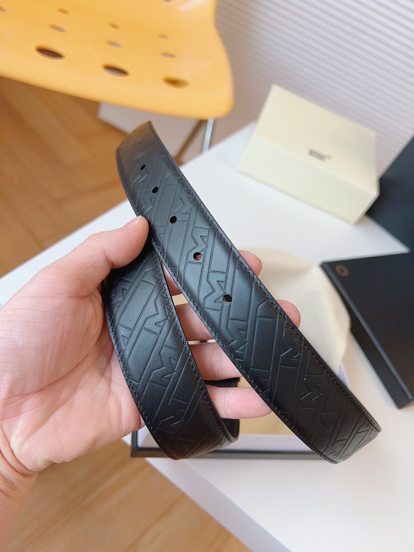 Montblanc Leather Belt 35mm