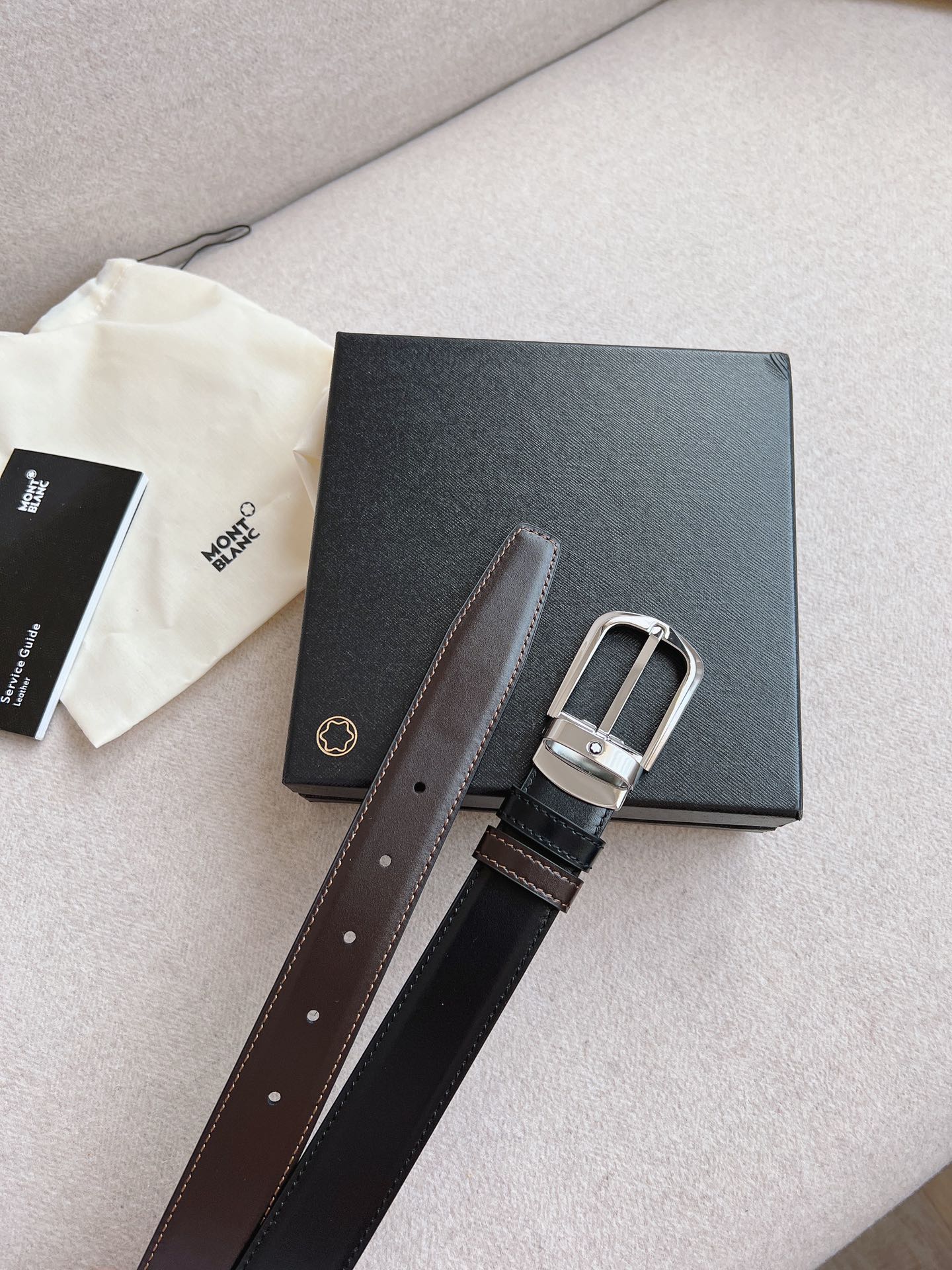 Montblanc Leather Belt 30mm