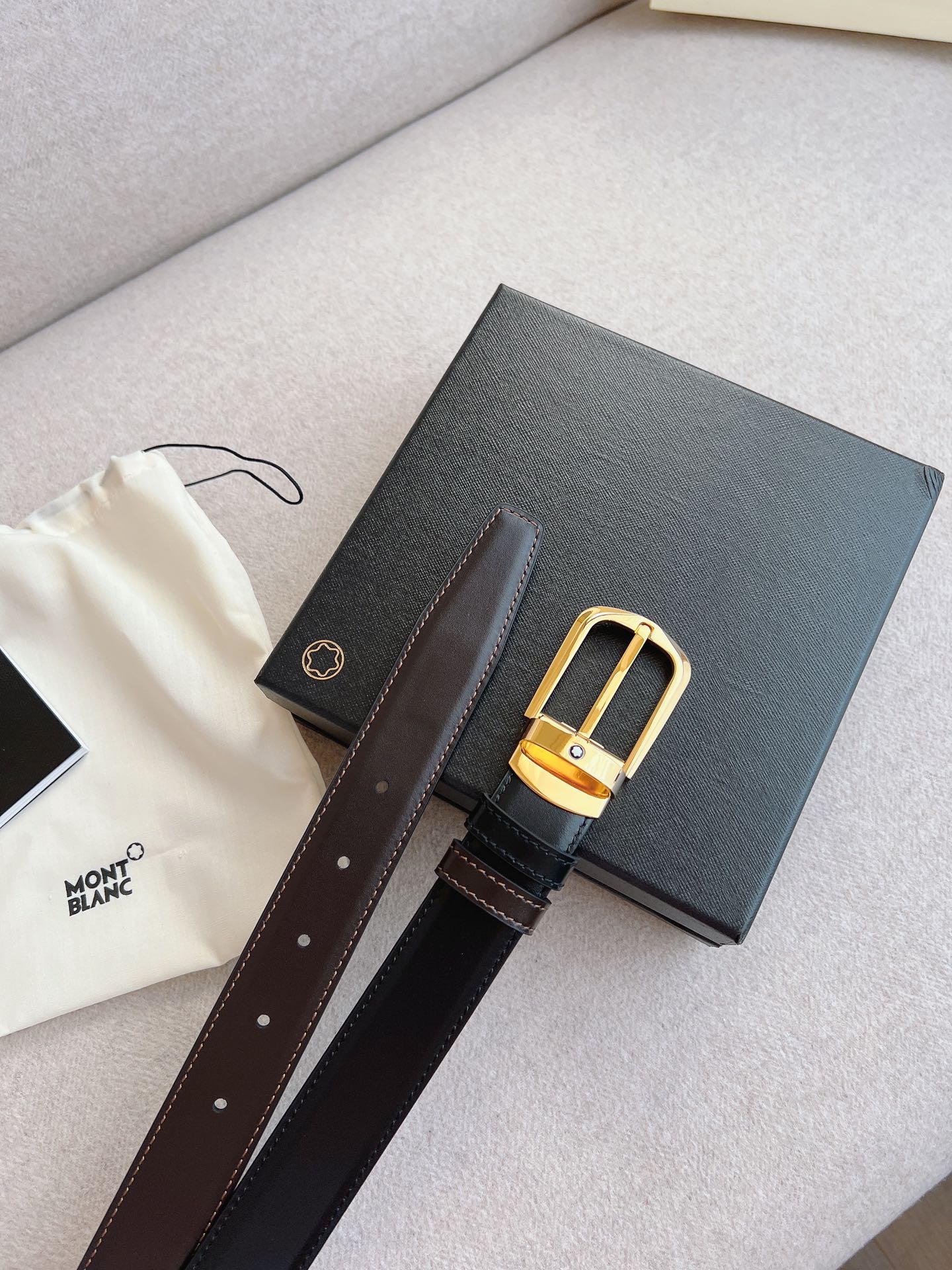 Montblanc Leather Belt 30mm
