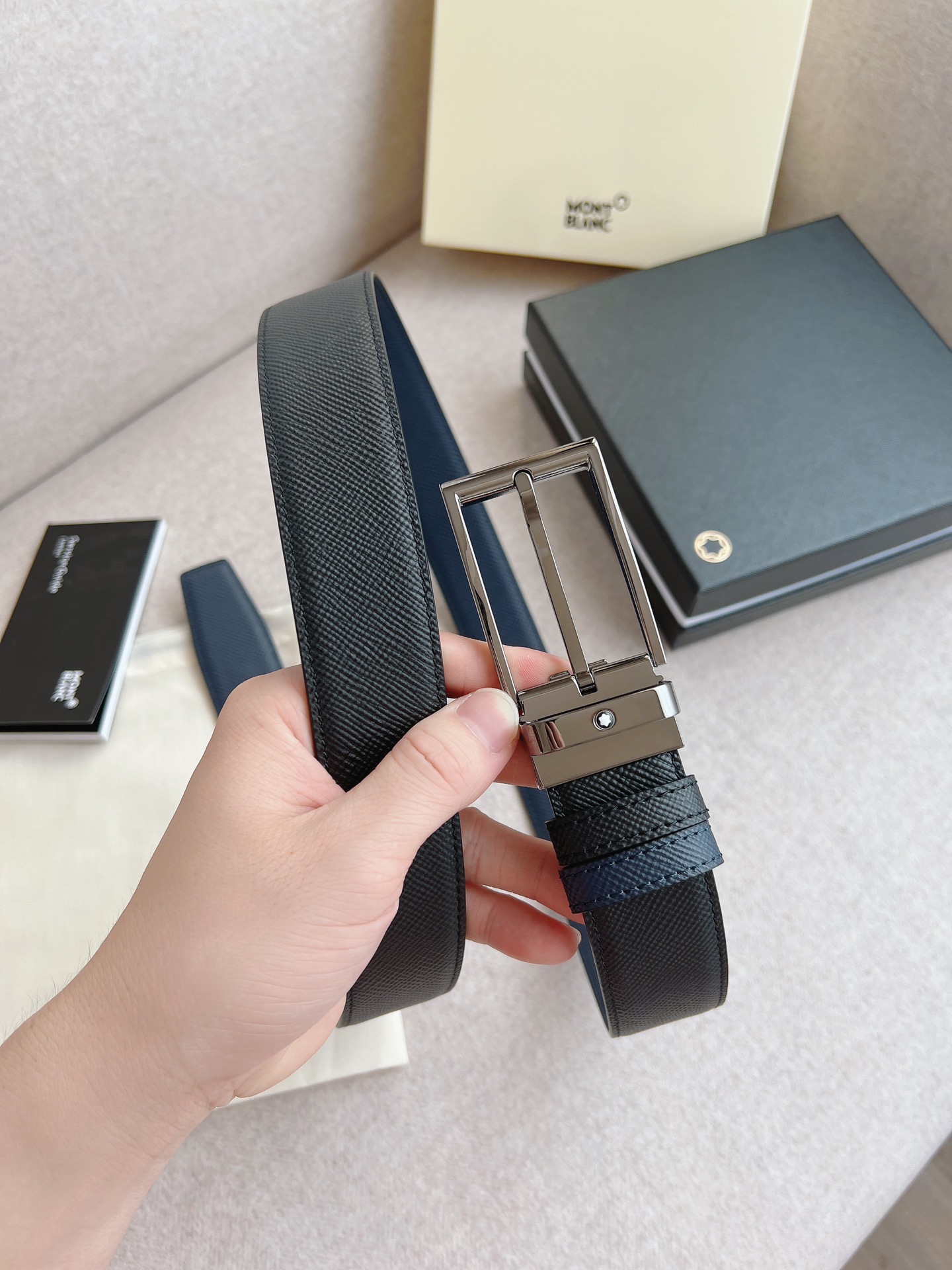 Montblanc Leather Belt 35mm