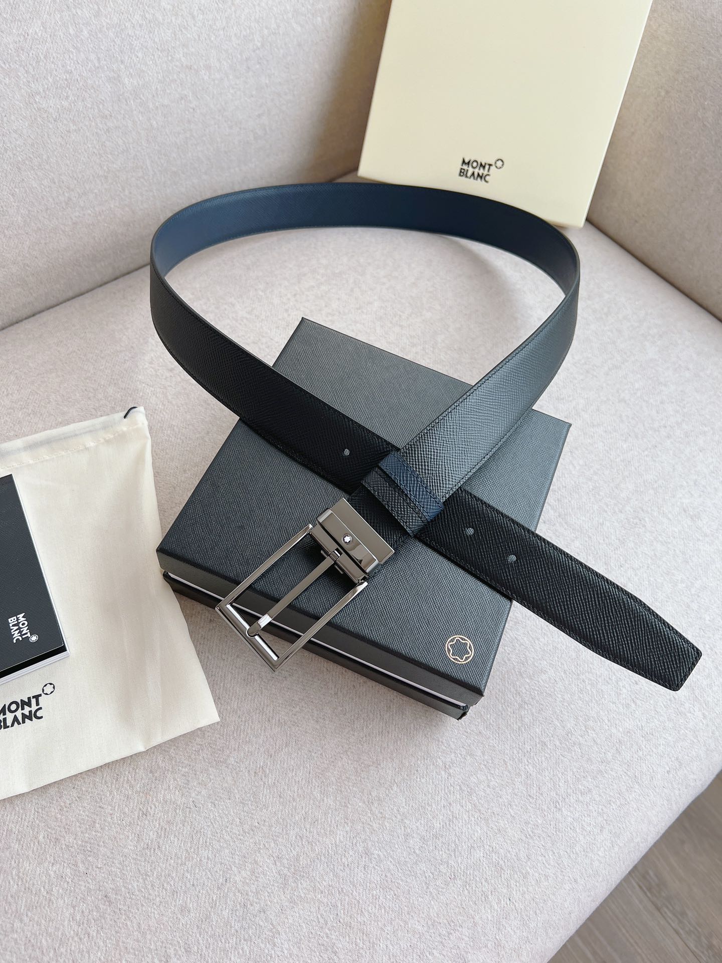 Montblanc Leather Belt 35mm