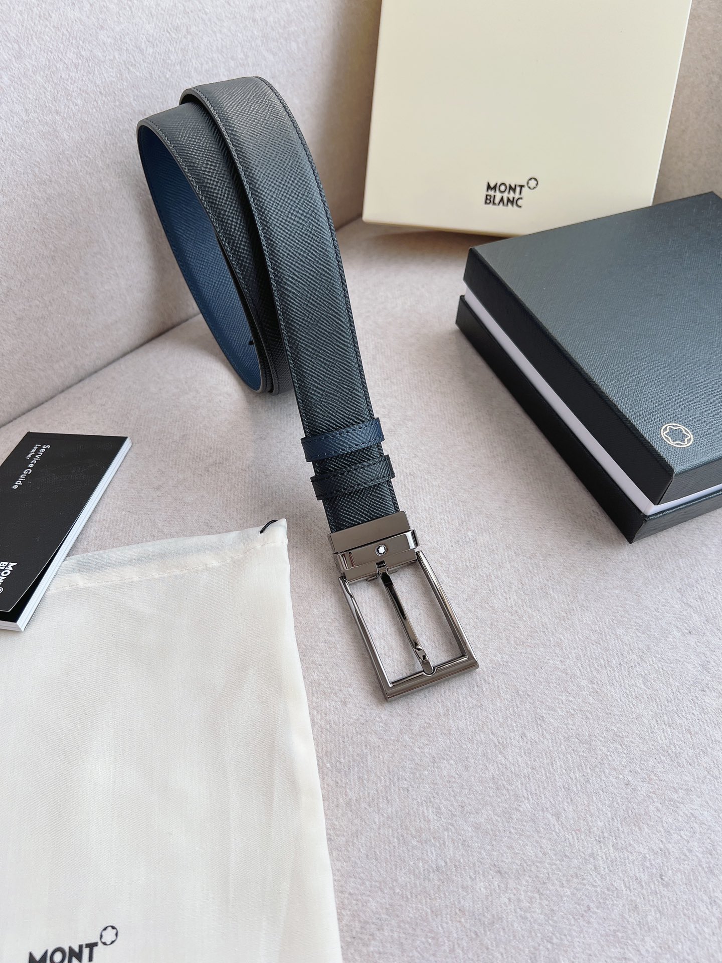 Montblanc Leather Belt 35mm