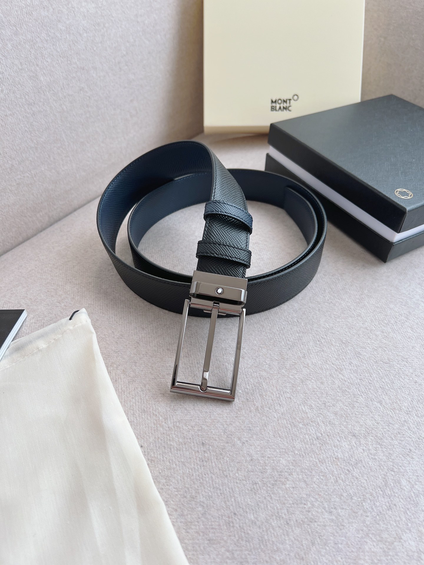 Montblanc Leather Belt 35mm