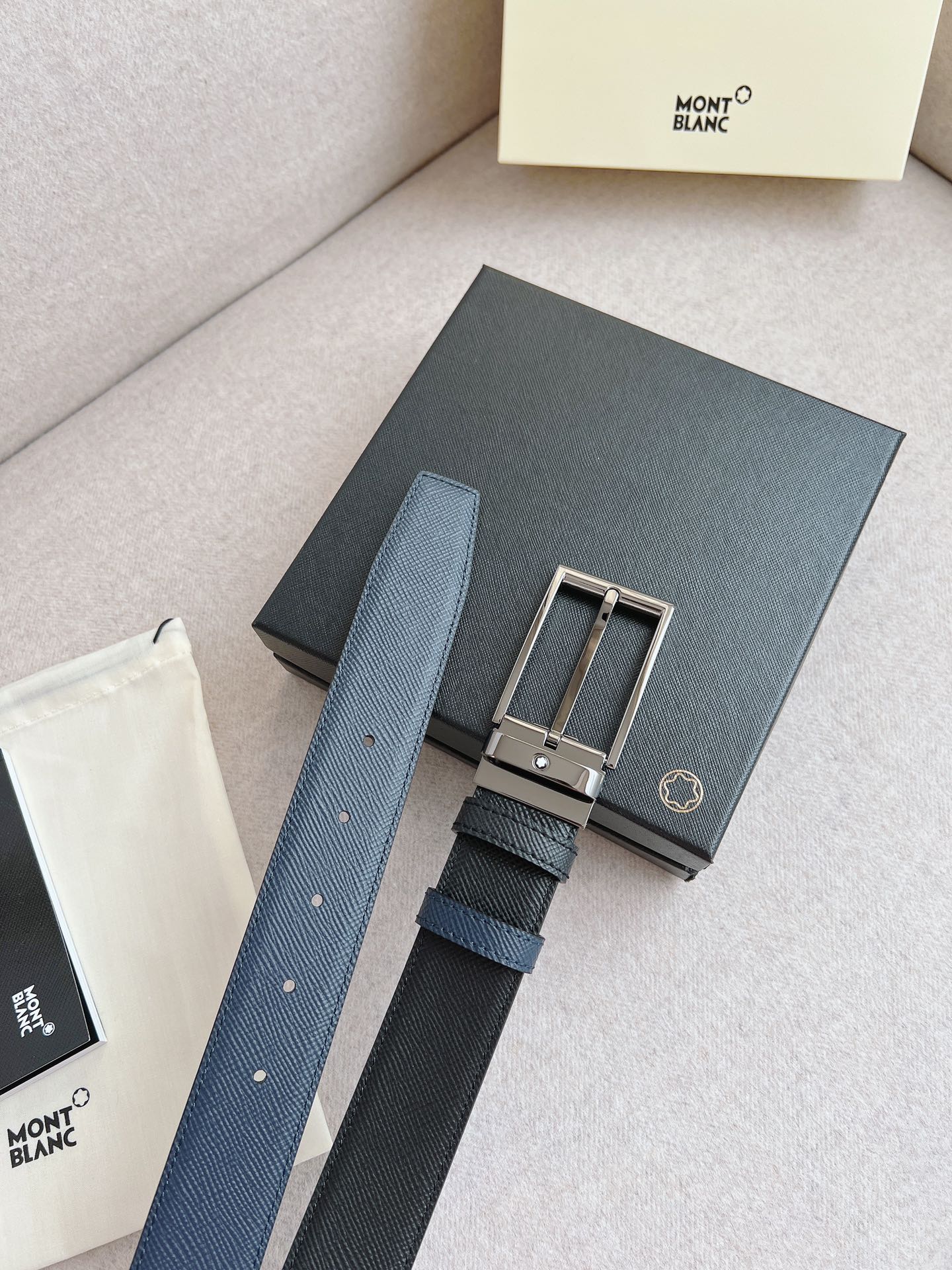 Montblanc Leather Belt 35mm