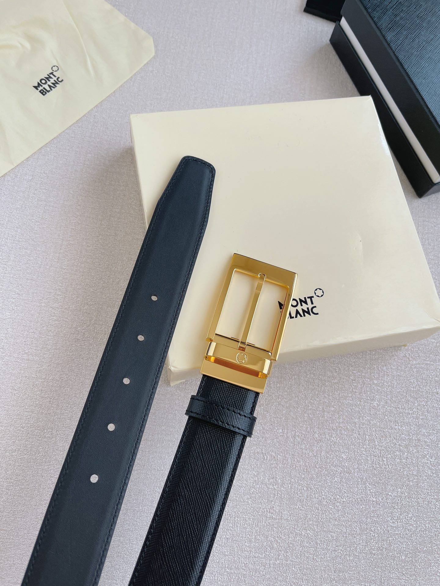 Montblanc Leather Belt 35mm
