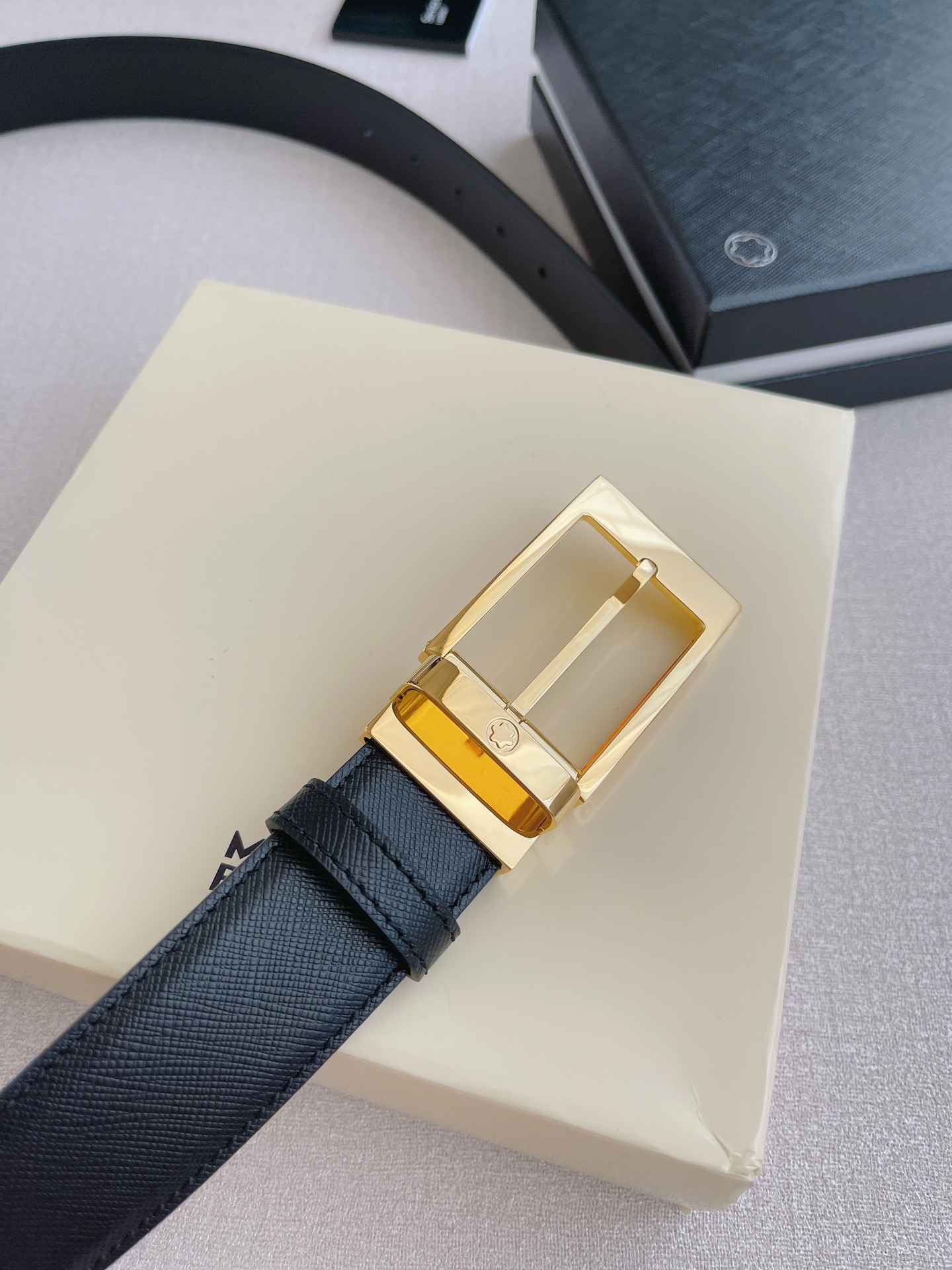 Montblanc Leather Belt 35mm