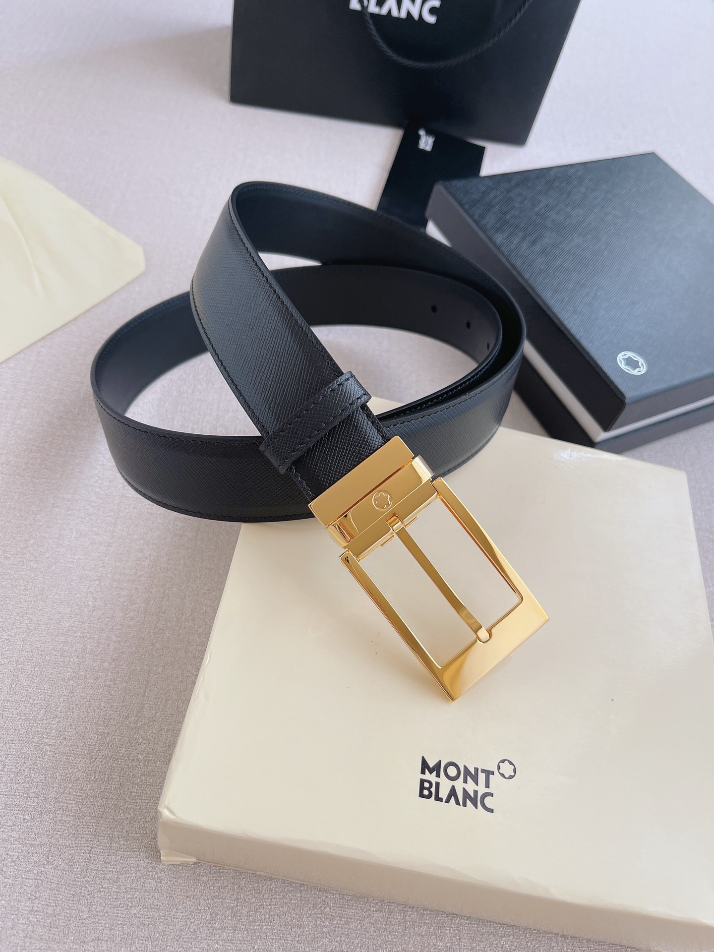 Montblanc Leather Belt 35mm