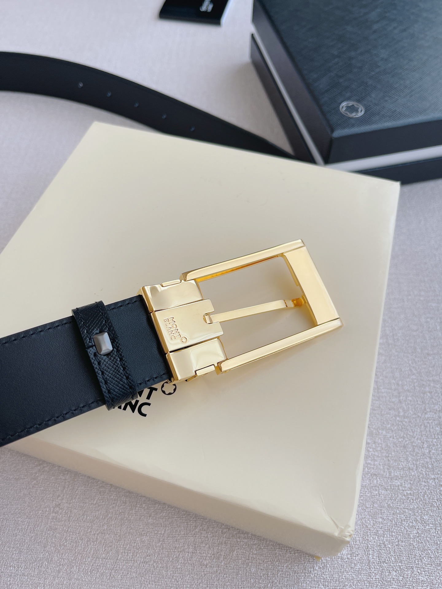 Montblanc Leather Belt 35mm