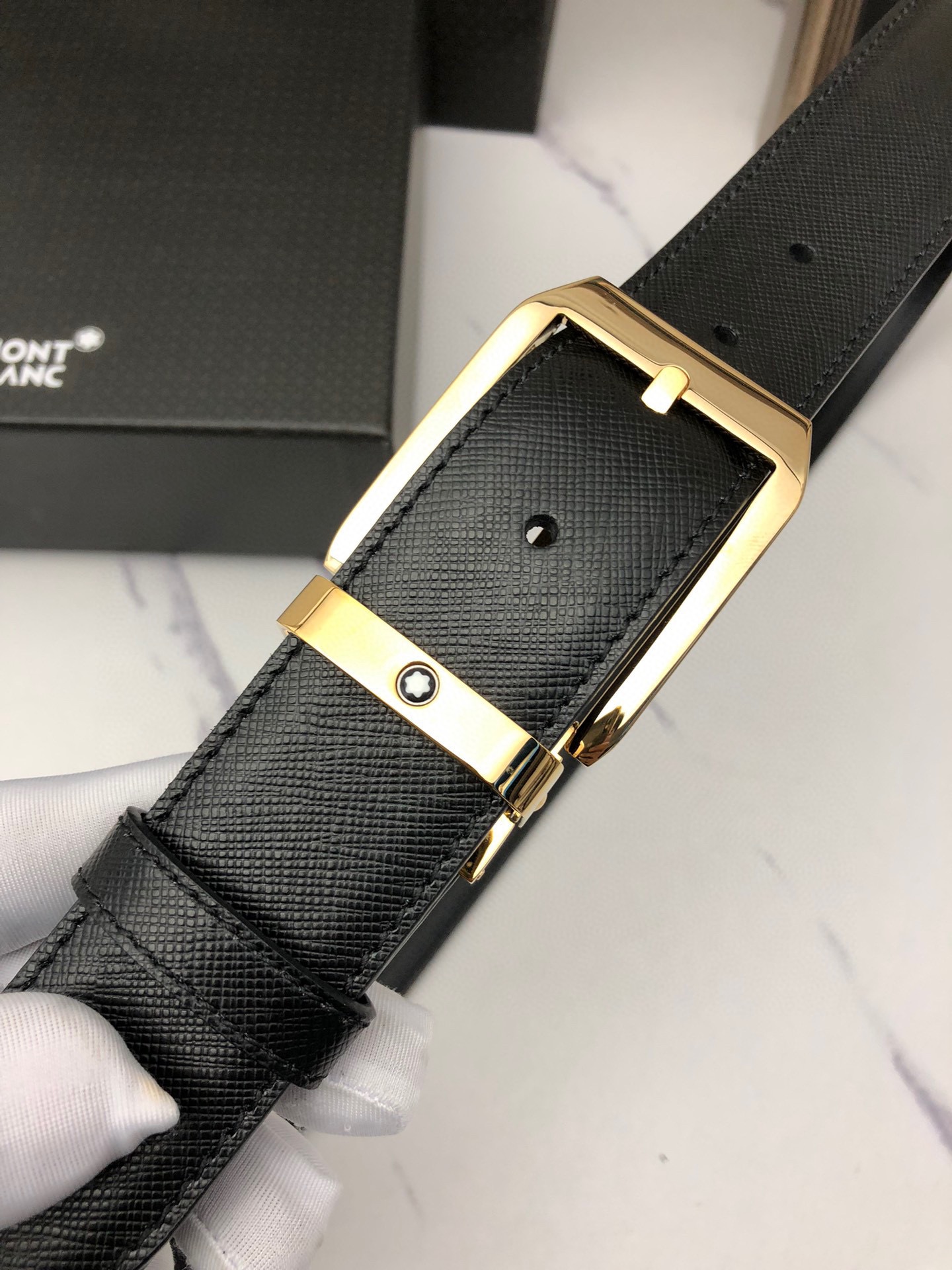 Montblanc Basic Belt Top Grain Leather