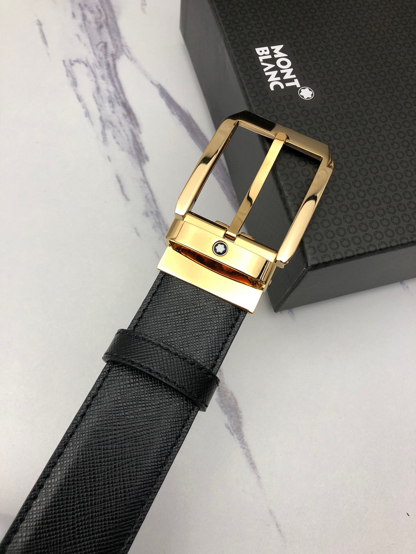 Montblanc Basic Belt Top Grain Leather