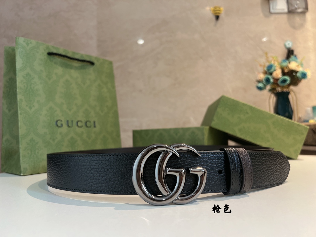 Gucci Male Basic Belt Cow Leather 40mm