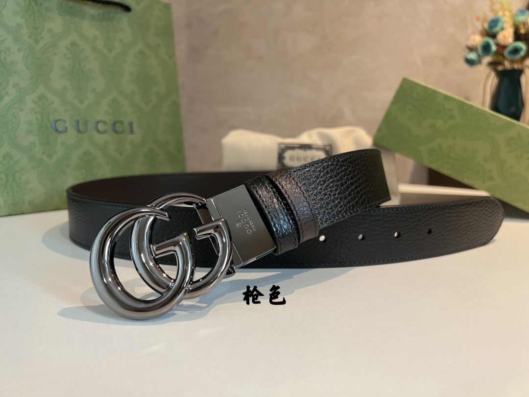 Gucci Male Basic Belt Cow Leather 40mm