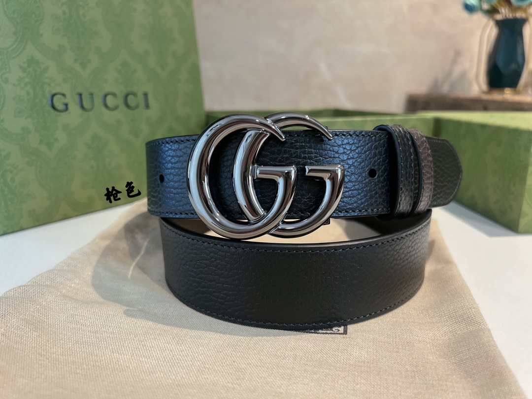 Gucci Male Basic Belt Cow Leather 40mm