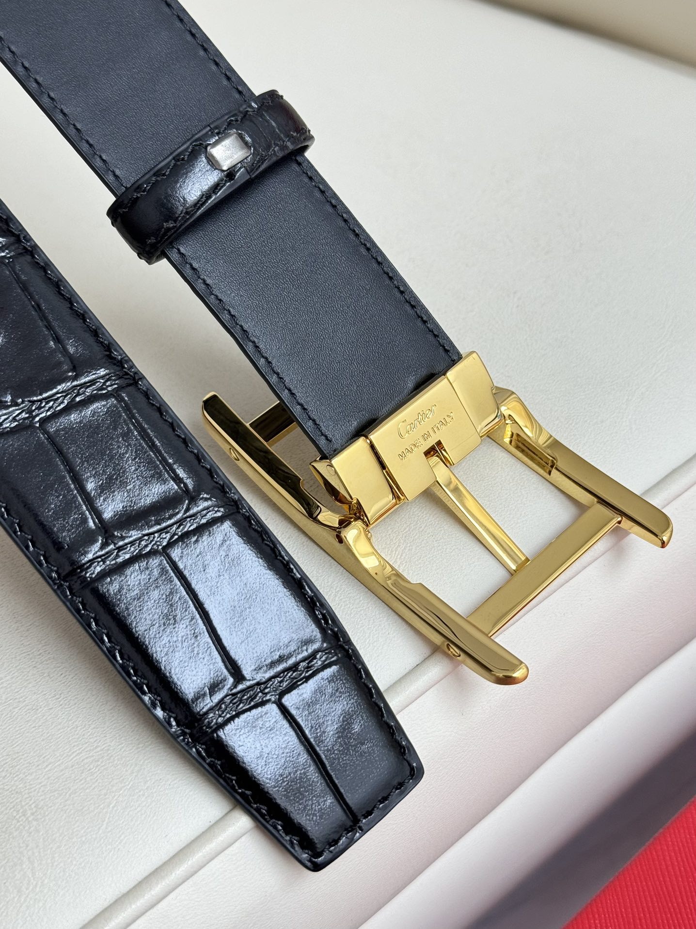 Cartier Basic Belt Top Grain Leather