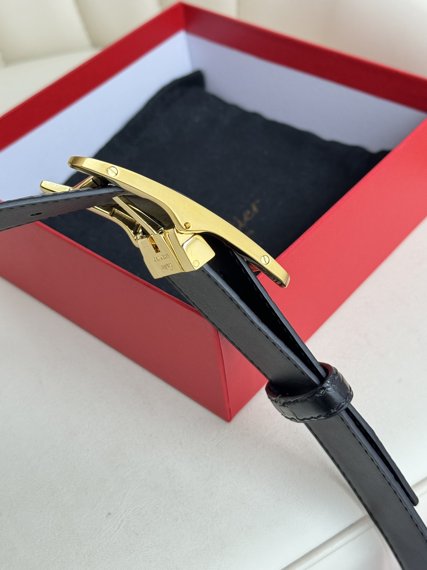 Cartier Basic Belt Top Grain Leather