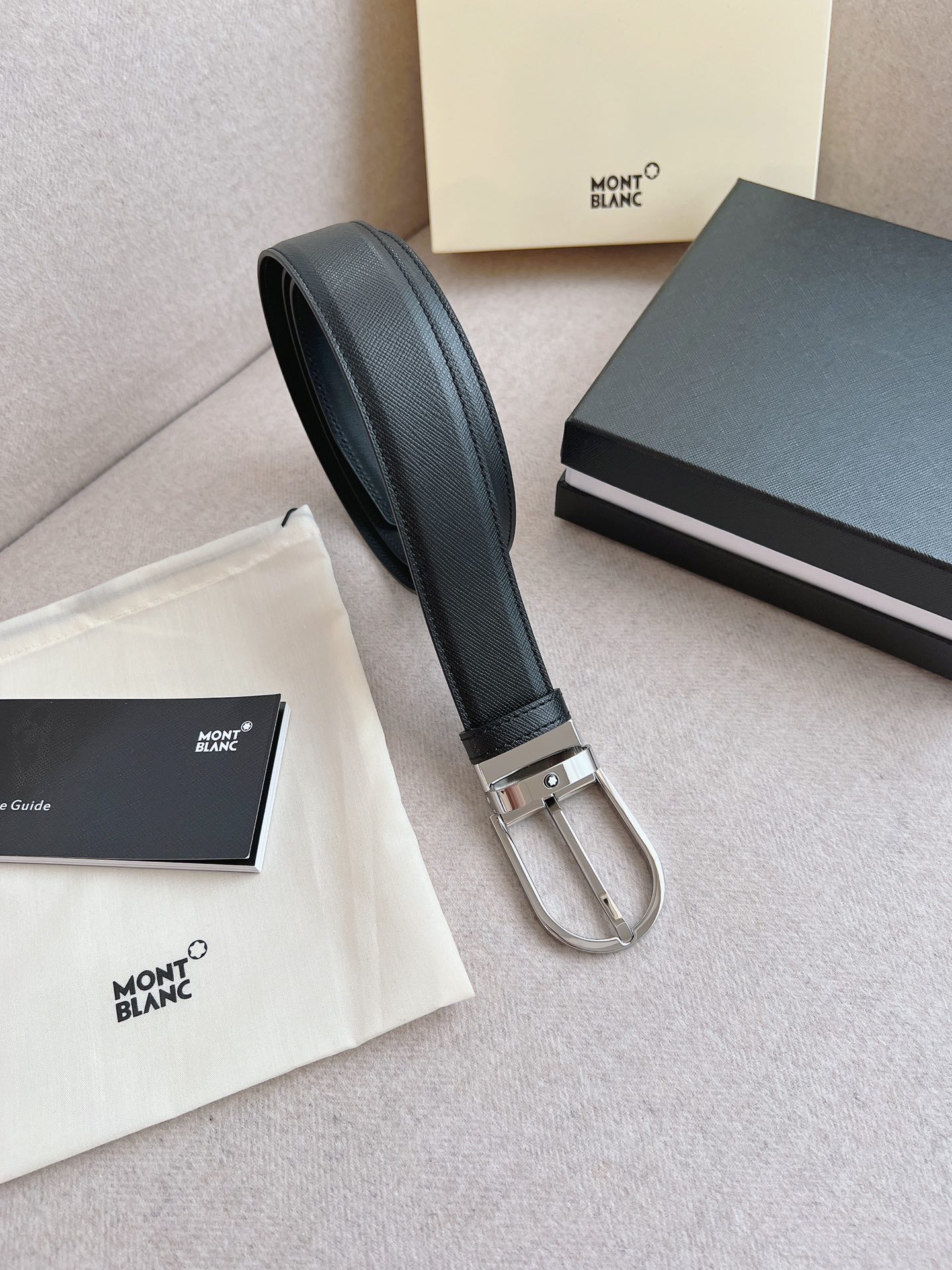 Montblanc Leather Belt 35mm