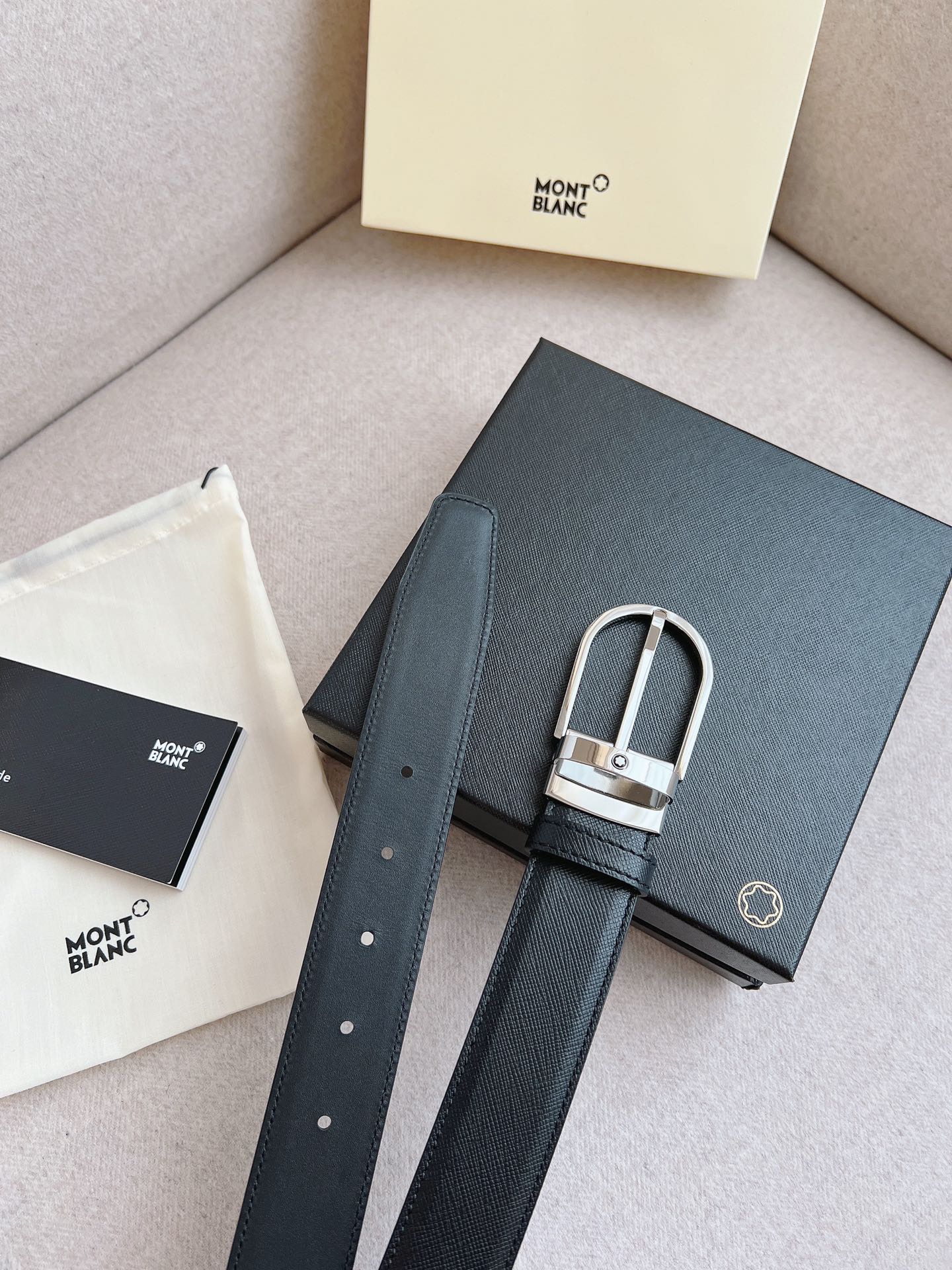 Montblanc Leather Belt 35mm