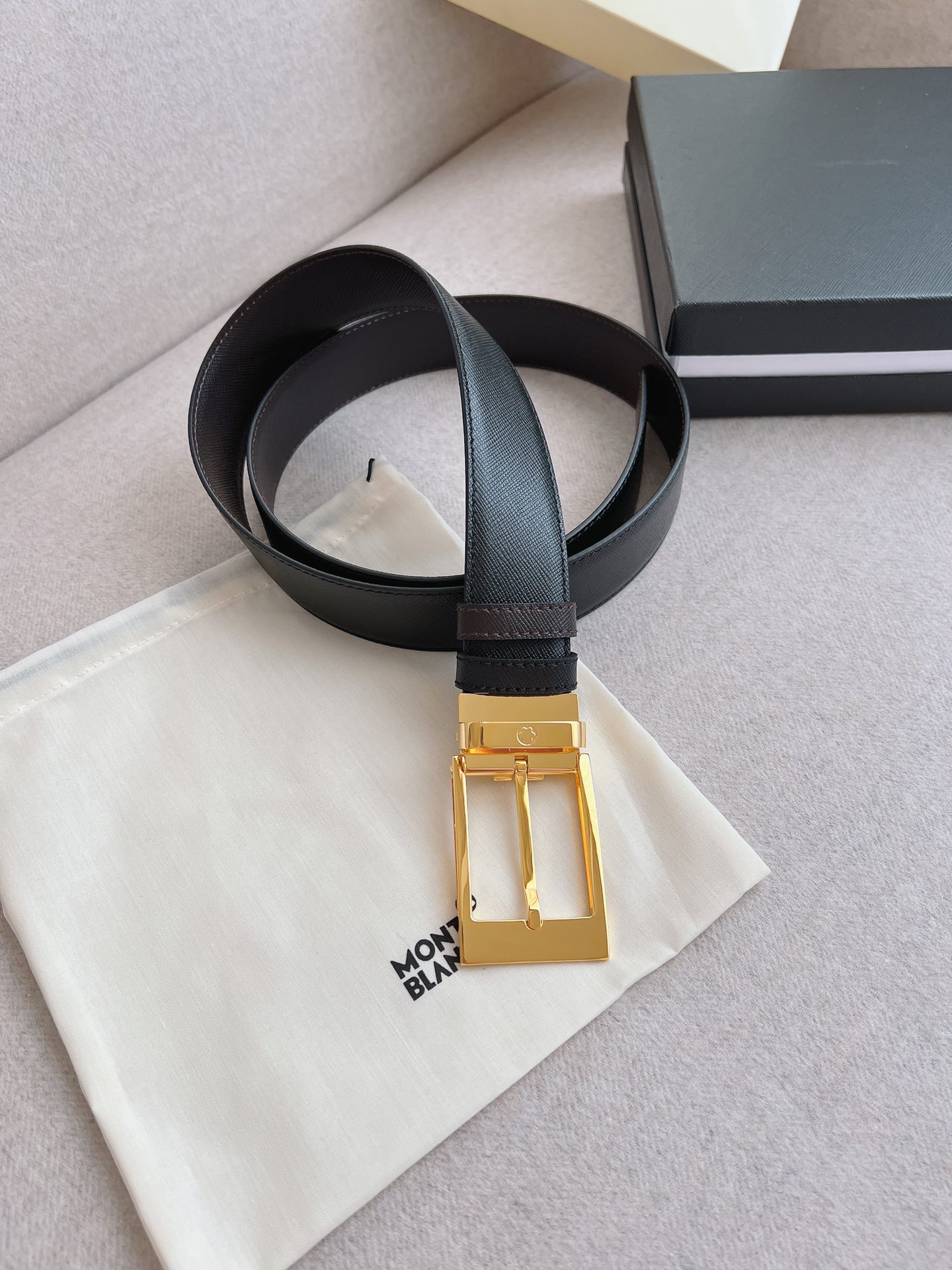 Montblanc Leather Belt 35mm