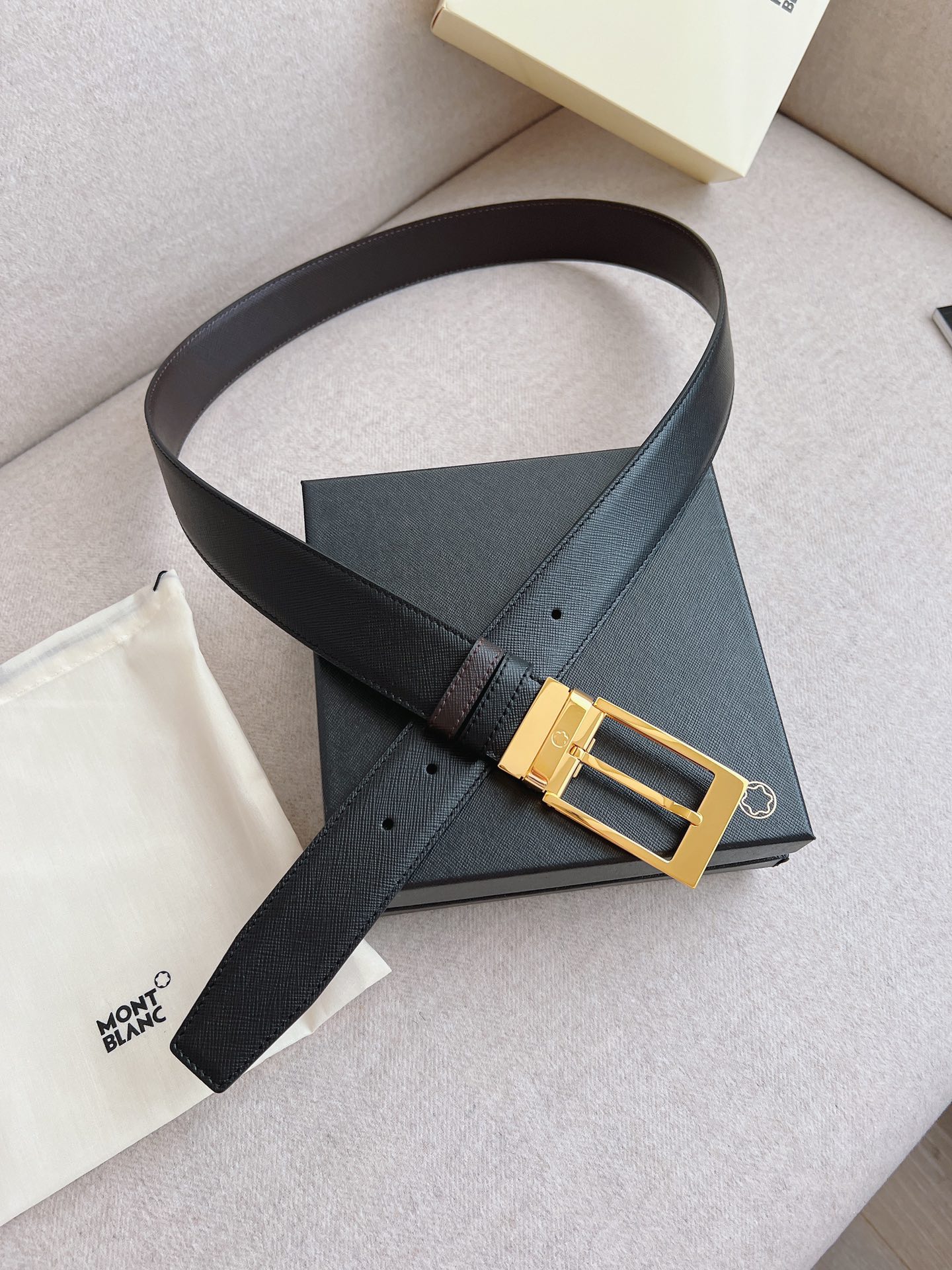 Montblanc Leather Belt 35mm