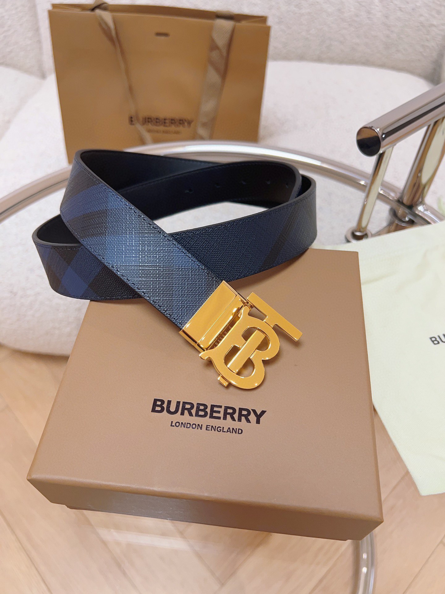 Burberry Basic Belt Canvas M