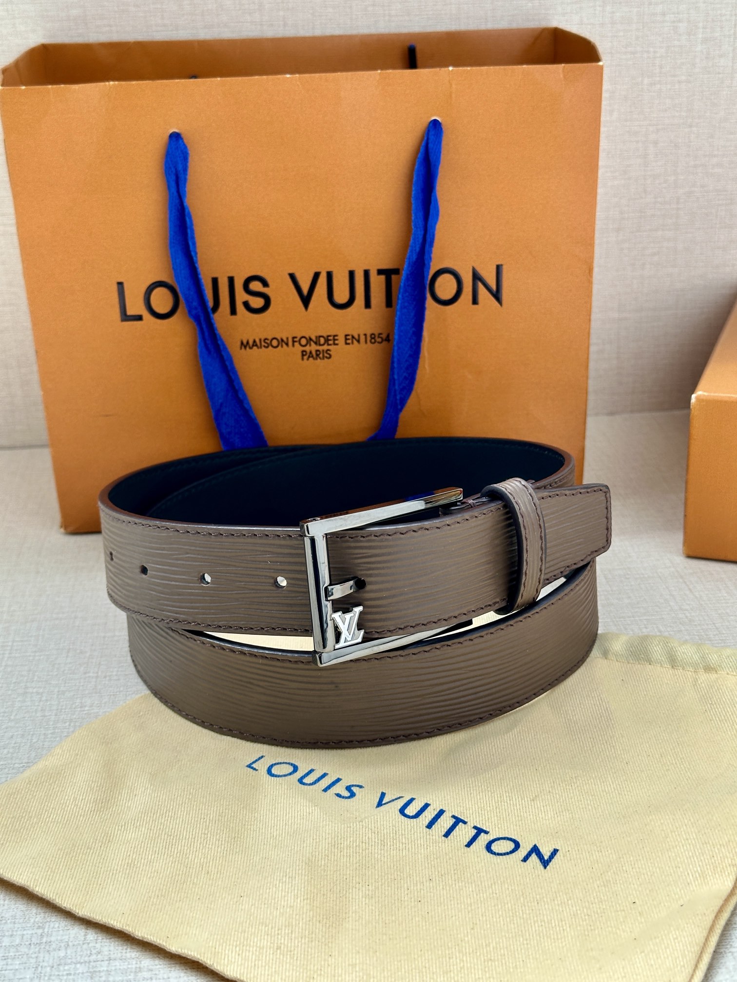 Louis Vuitton Basic Belt Sheepskin S-l