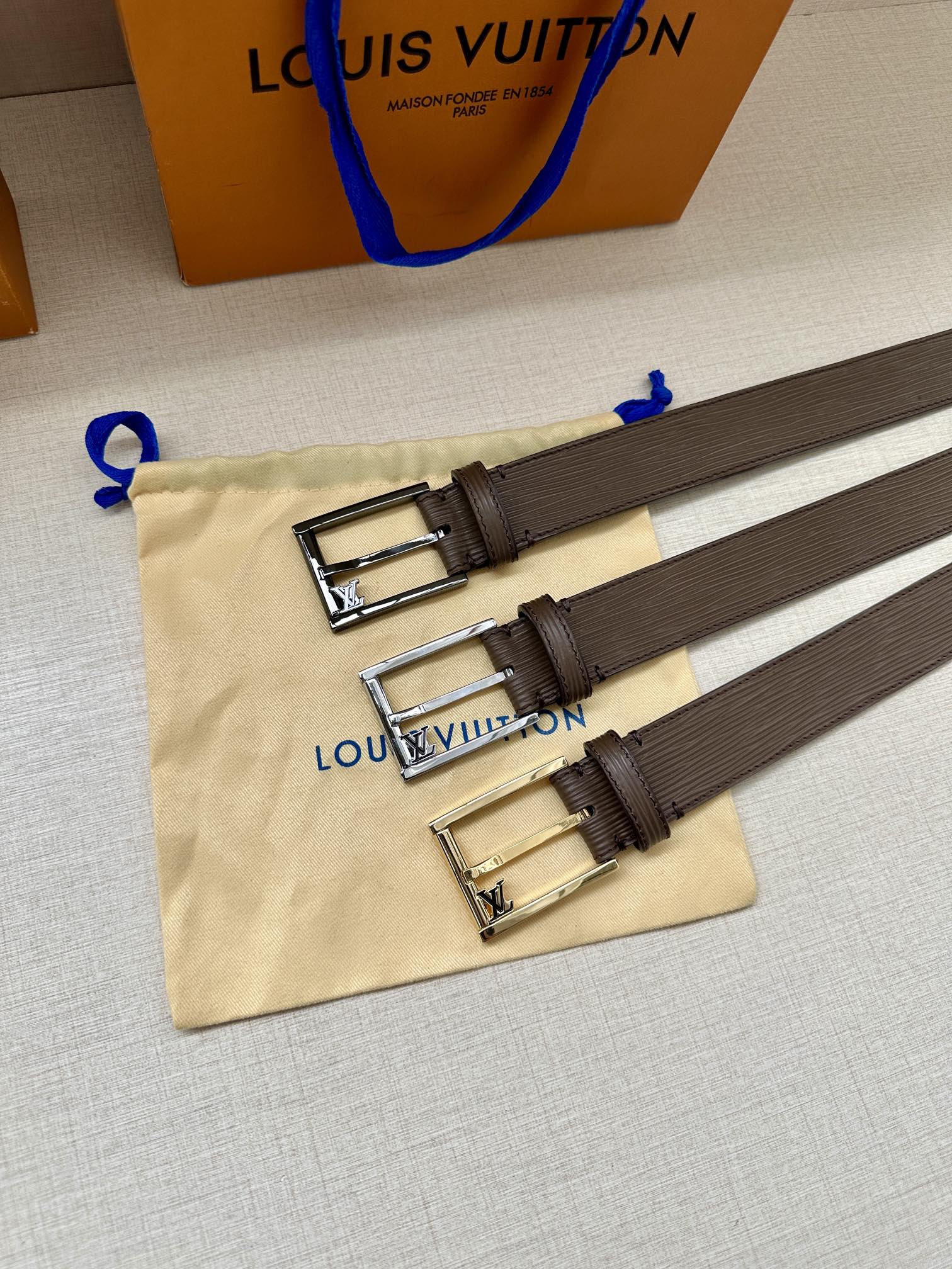 Louis Vuitton Basic Belt Sheepskin S-l