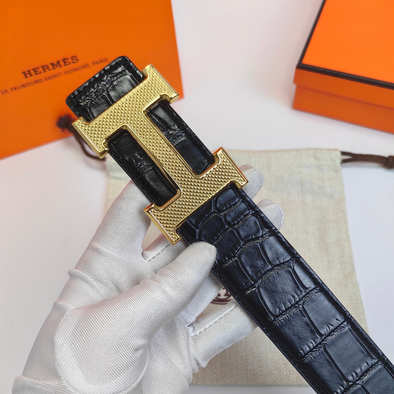 Hermès Basic Belt Top Grain Leather