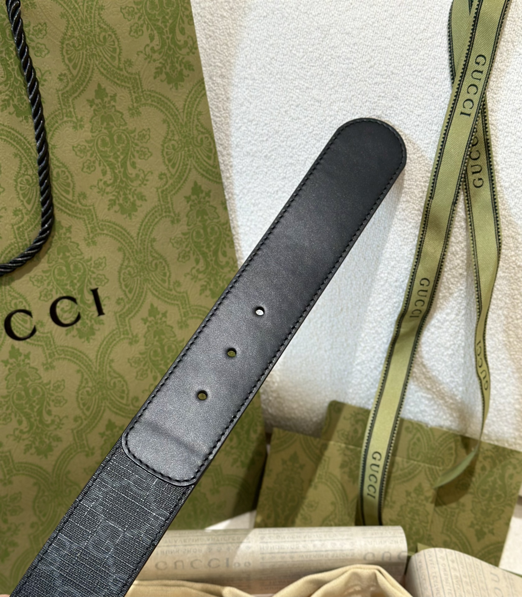 Gucci Basic Belt Cow Leather M