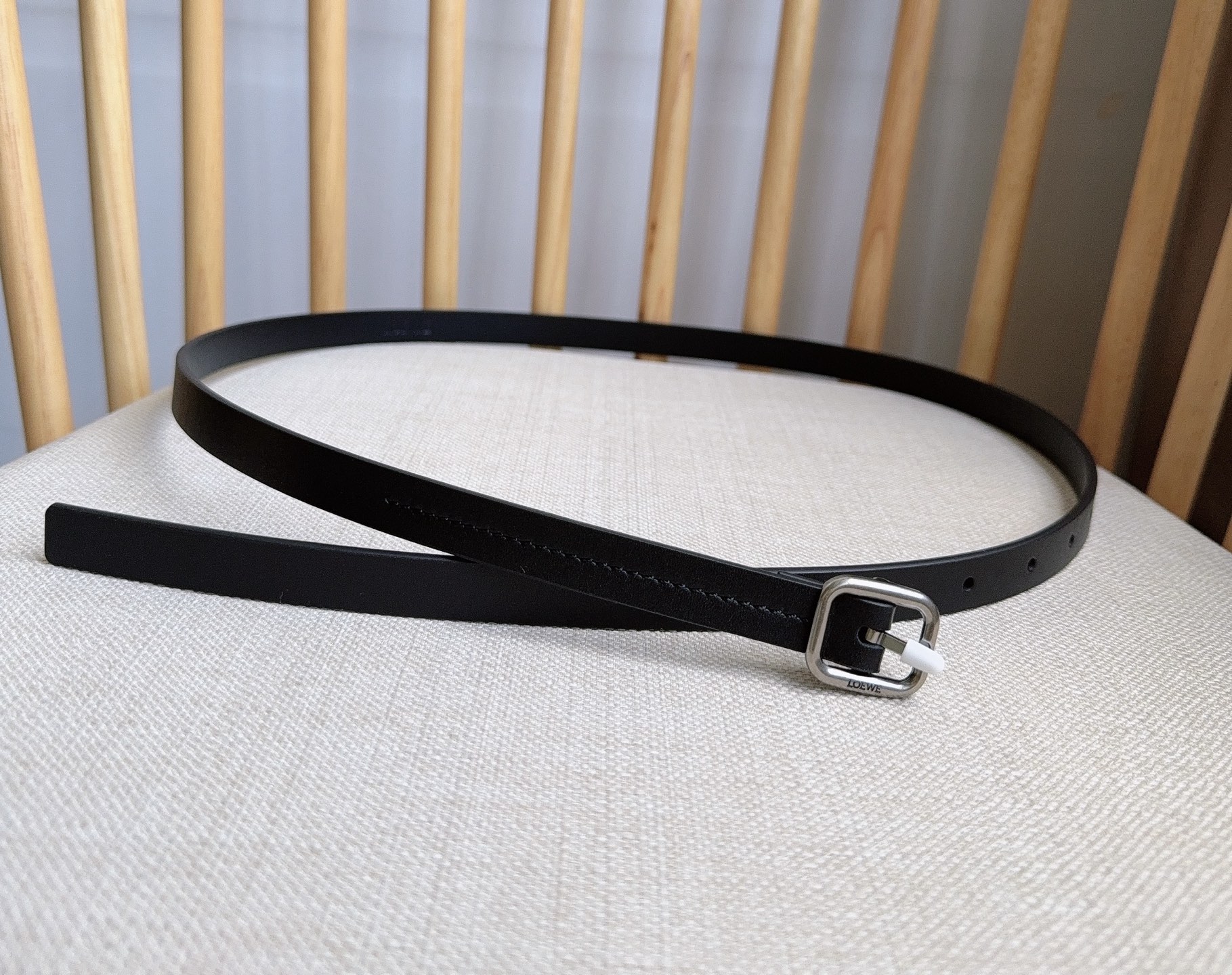 Loewe Pin Buckle Belt Cow Leather 14515-l