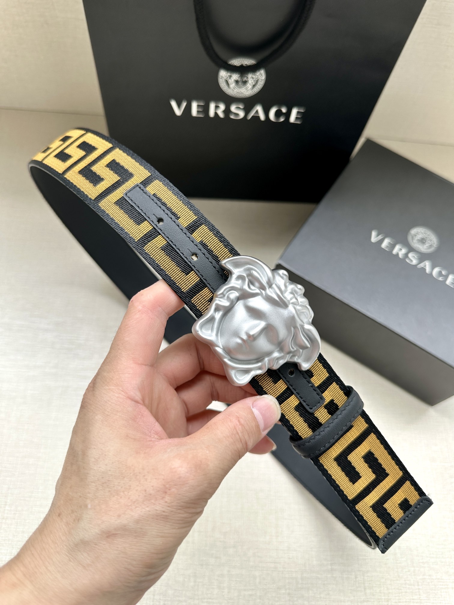 Versace Male Basic Belt S-m