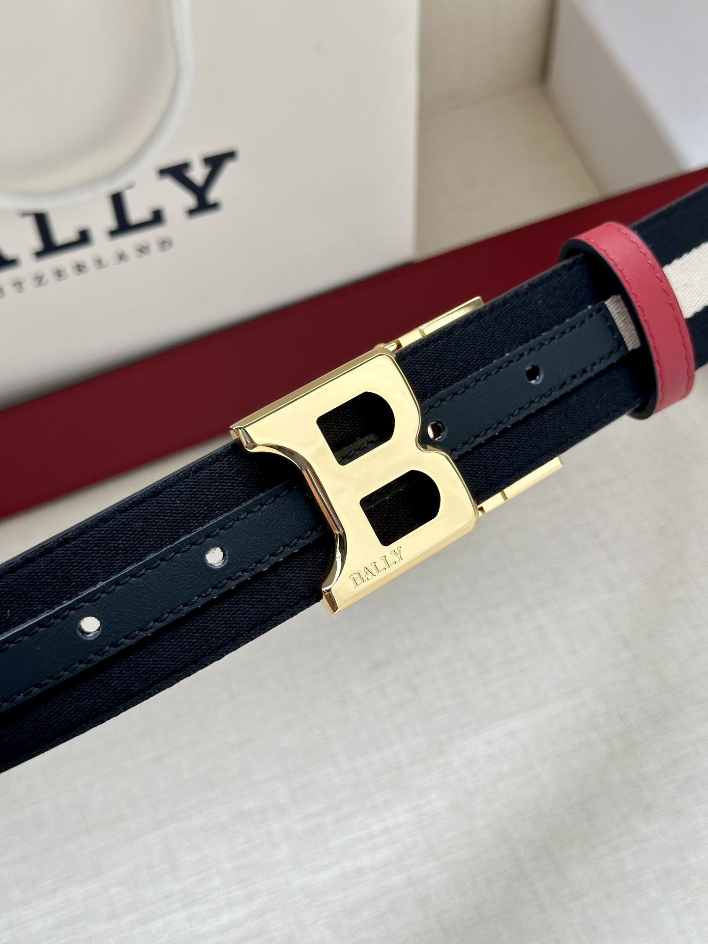 Bally Male Basic Belt Cow Leather M-l