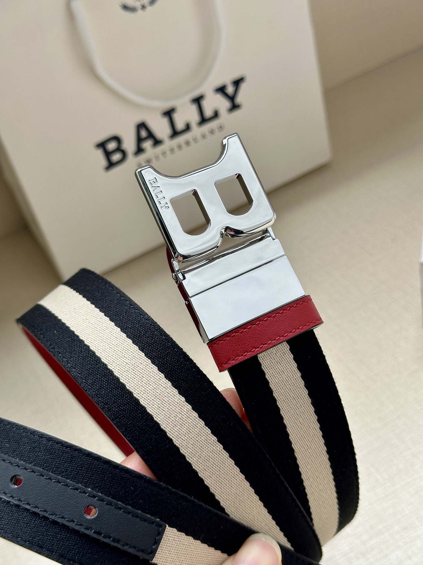 Bally Male Basic Belt Cow Leather M-l