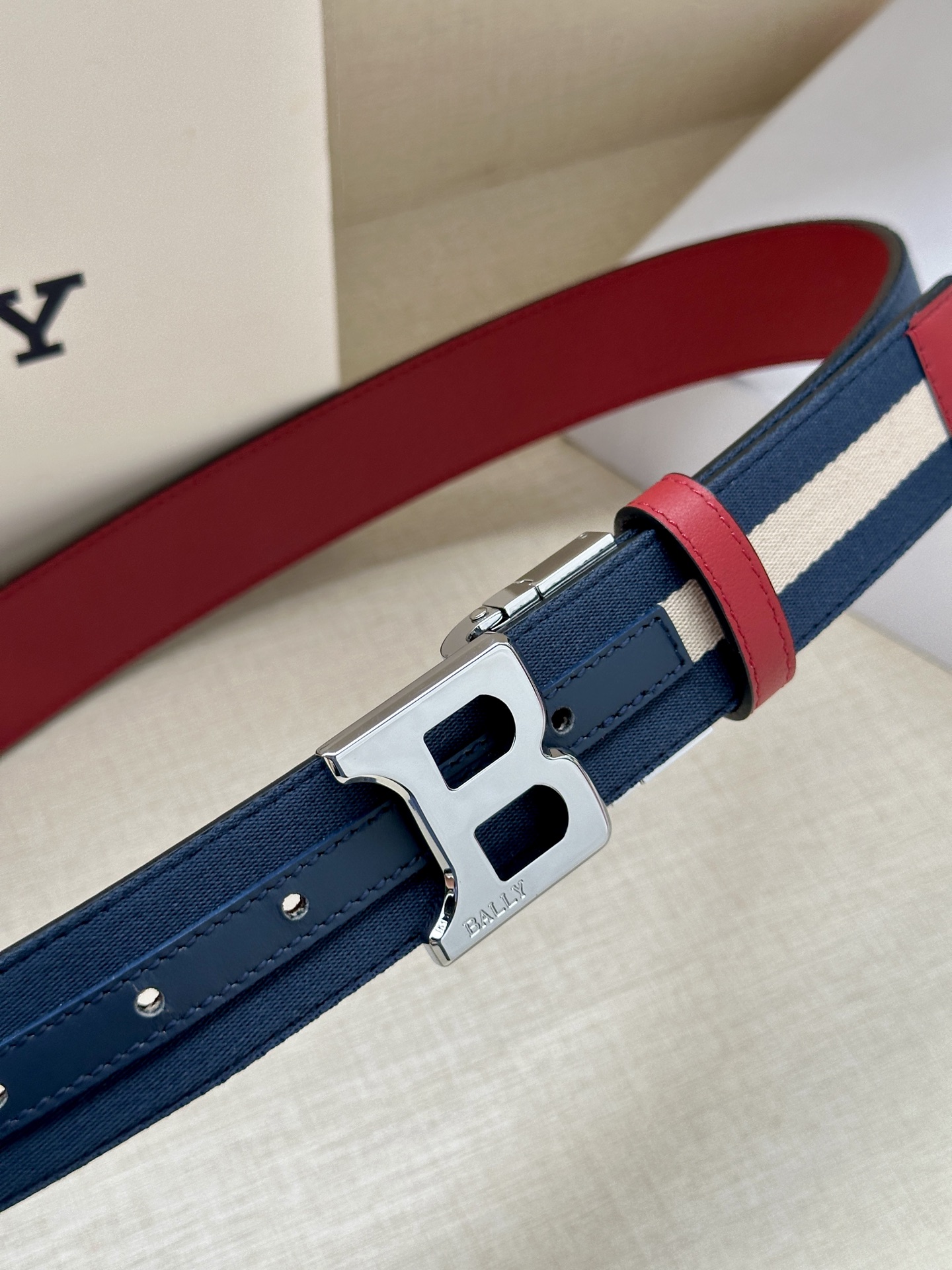 Bally Male Basic Belt Cow Leather M-l