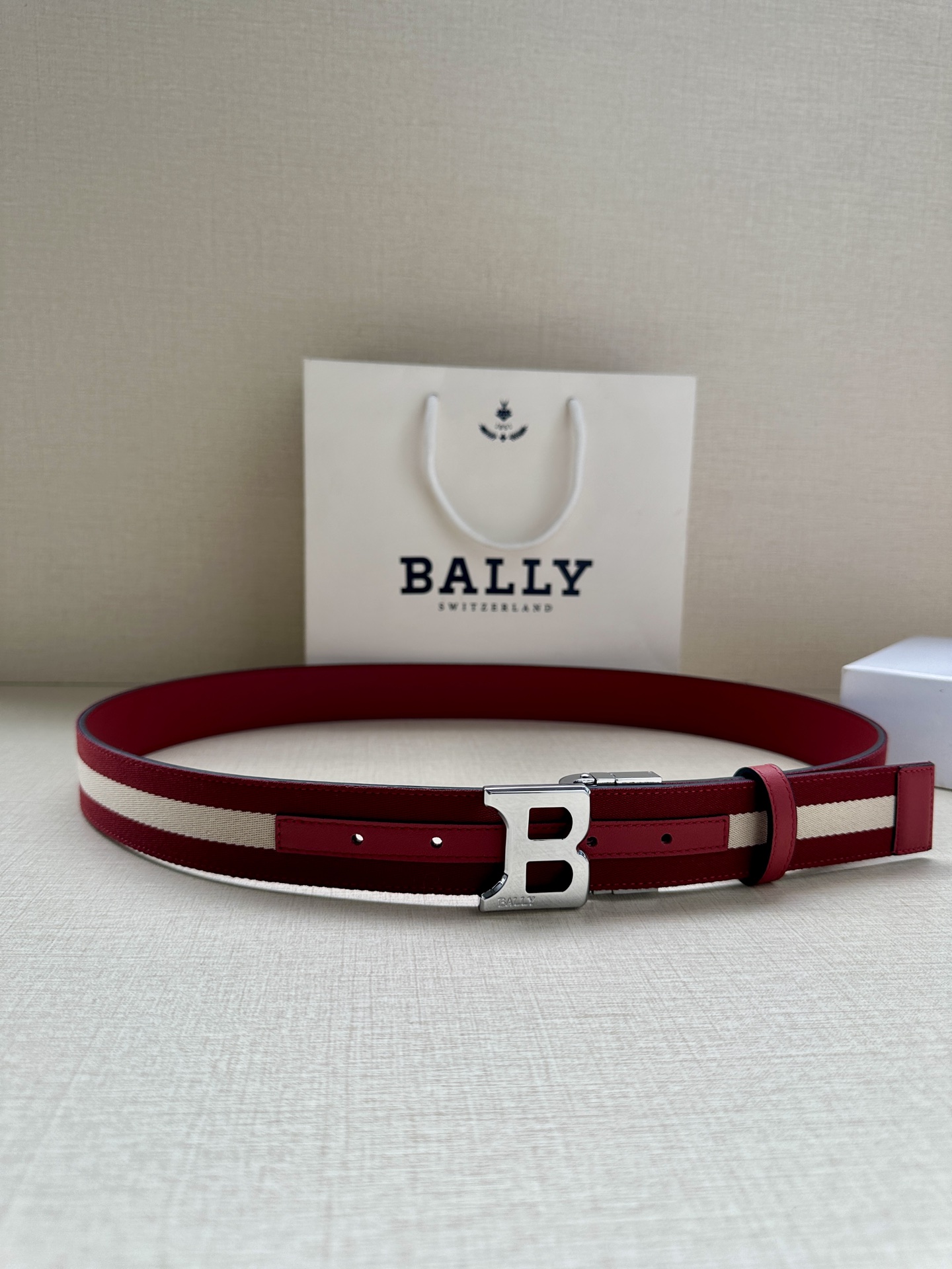 Bally Male Basic Belt Cow Leather M-l