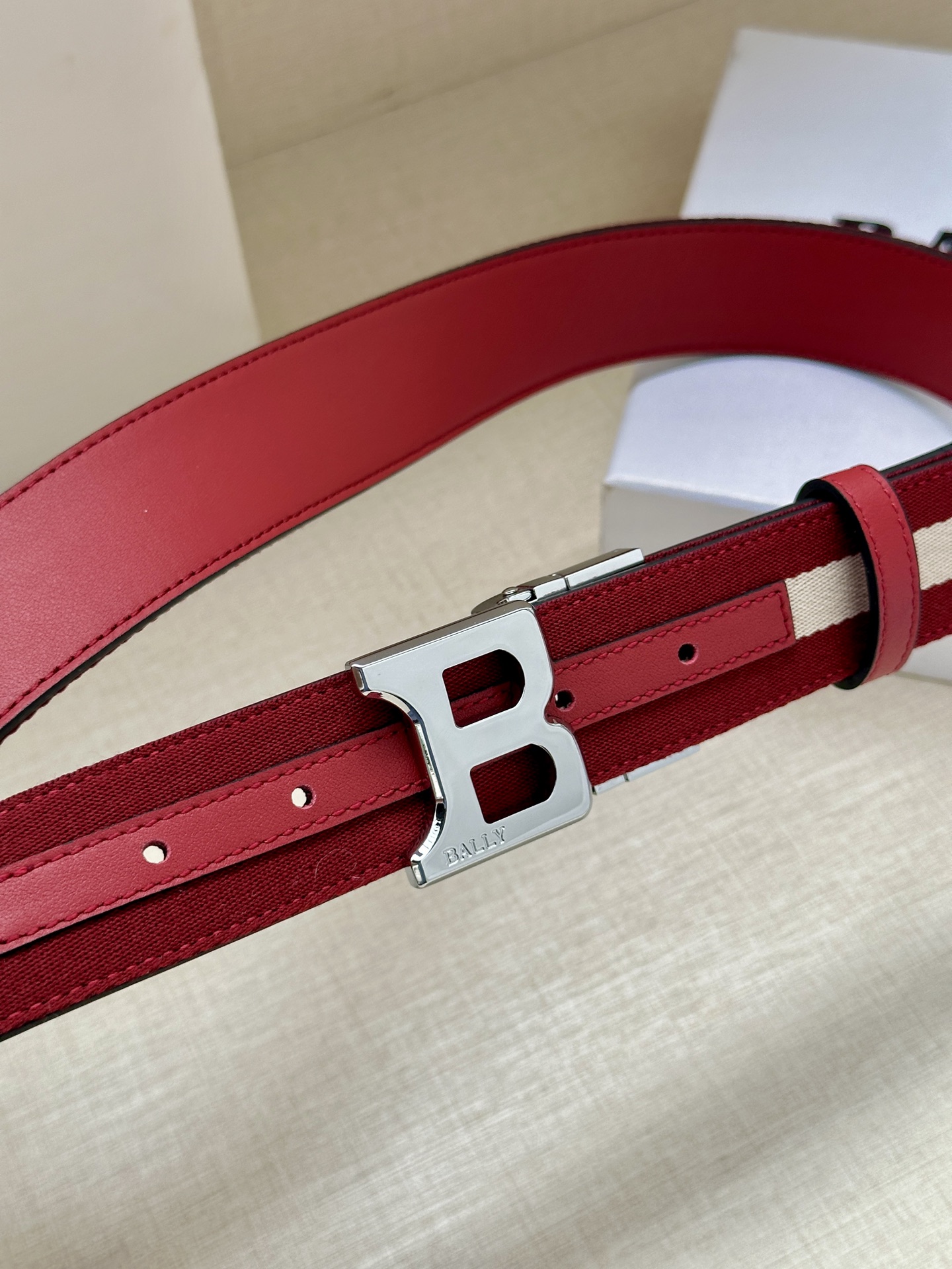 Bally Male Basic Belt Cow Leather M-l
