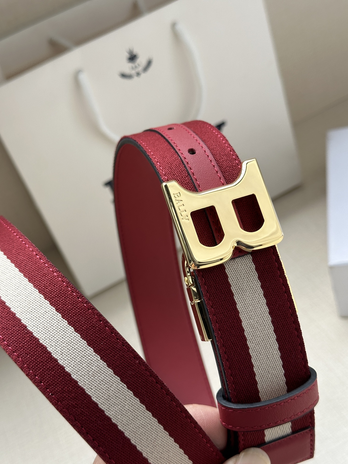 Bally Male Basic Belt Cow Leather M-l