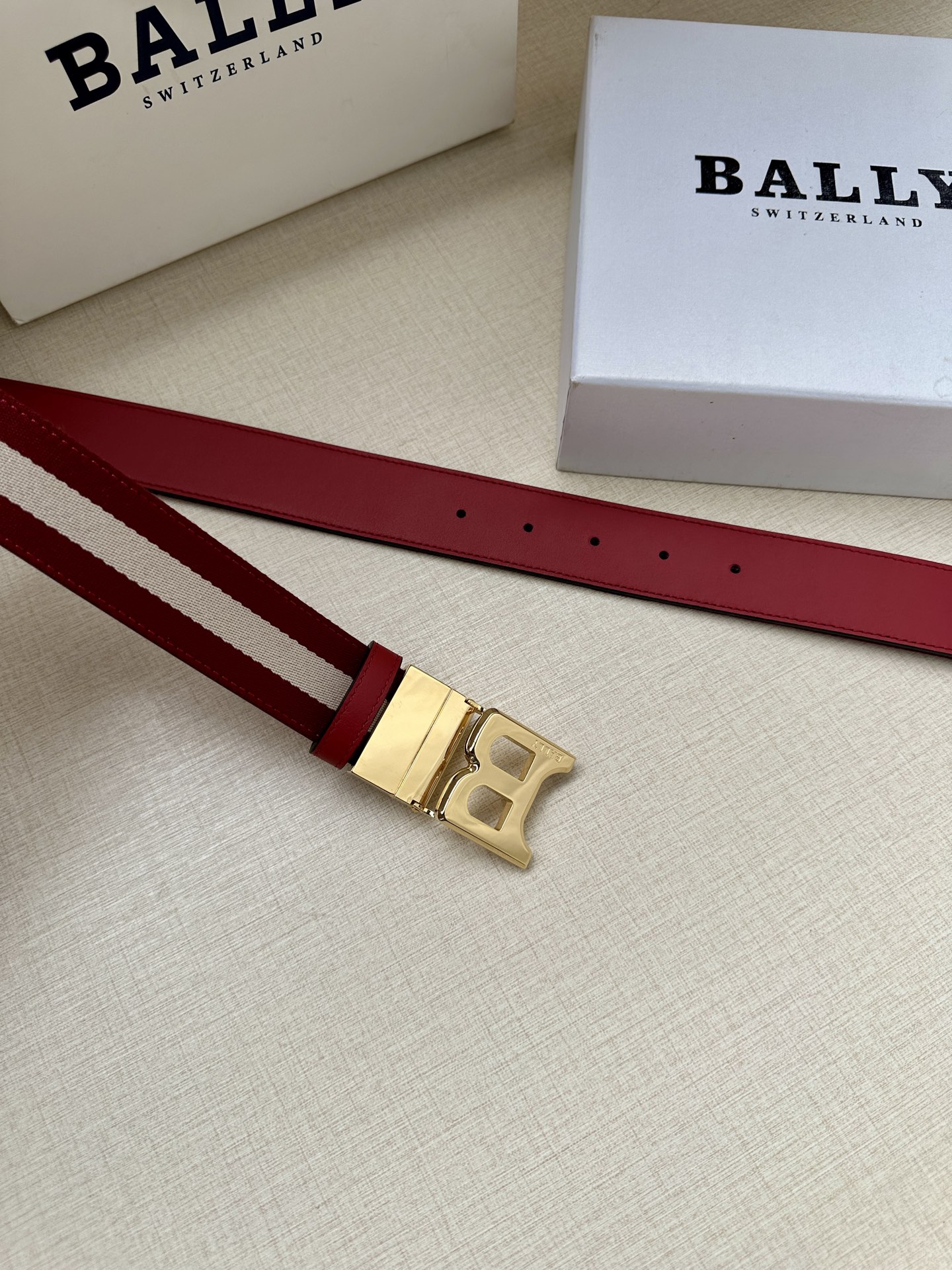 Bally Male Basic Belt Cow Leather M-l