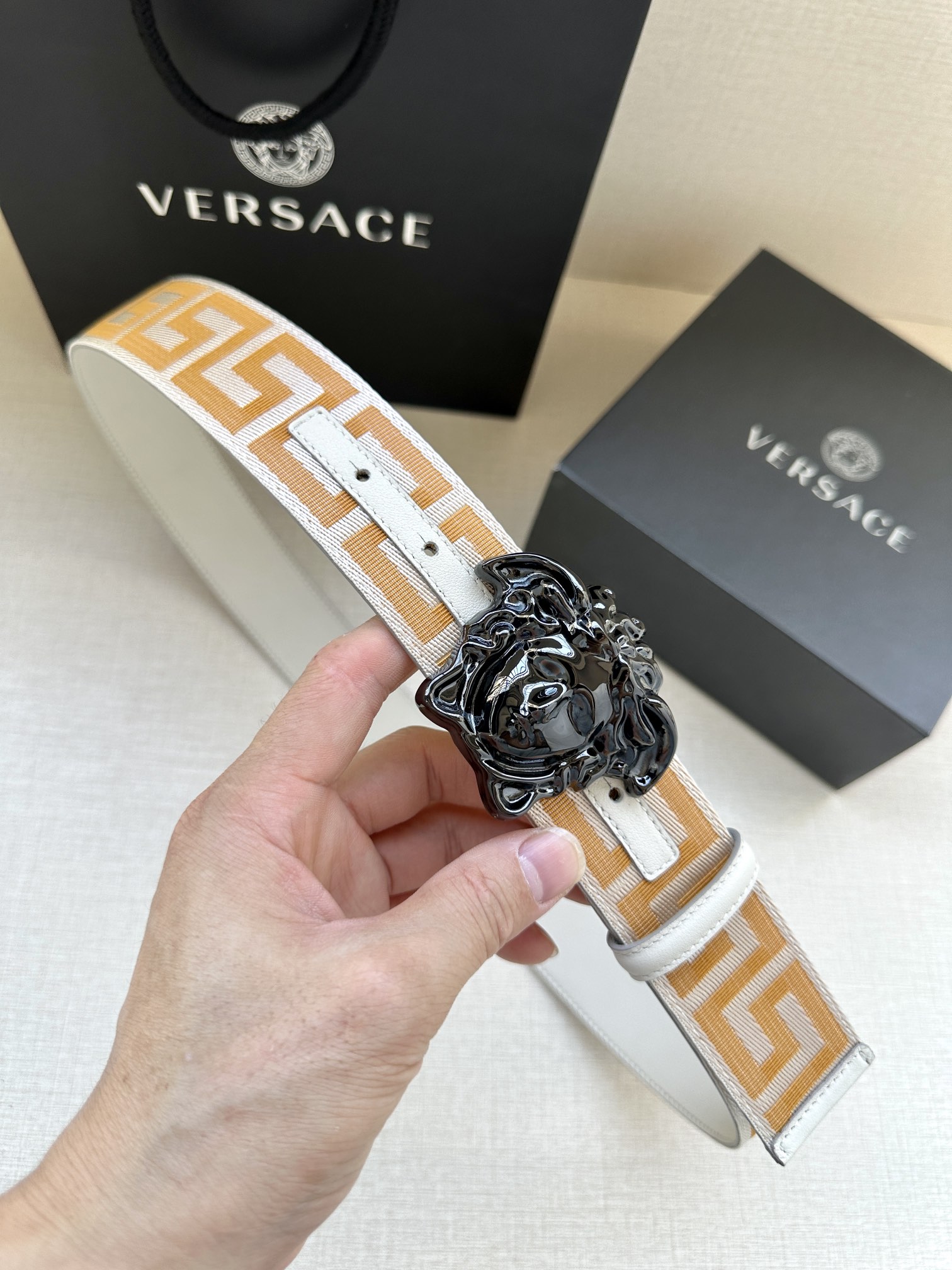 Versace Basic Belt S-m