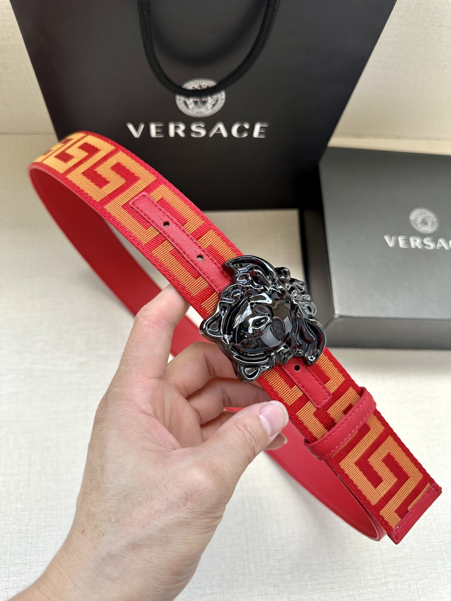 Versace Basic Belt S-m