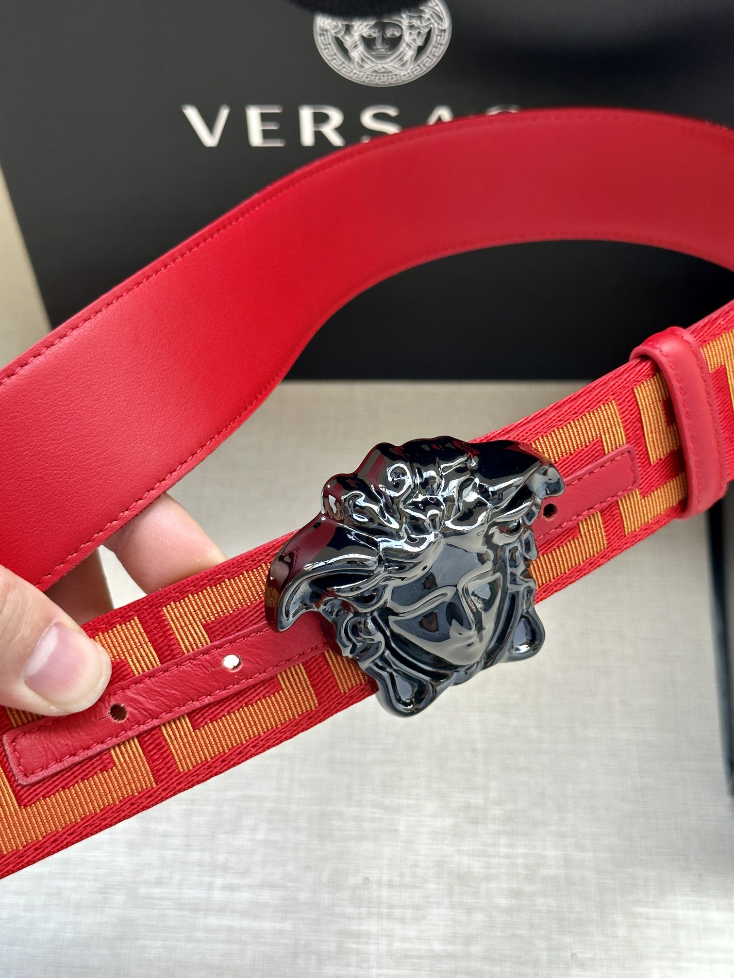 Versace Basic Belt S-m