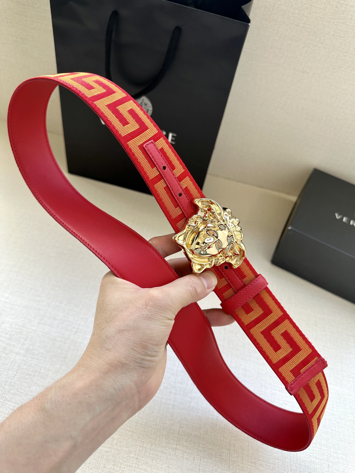 Versace Basic Belt S-m