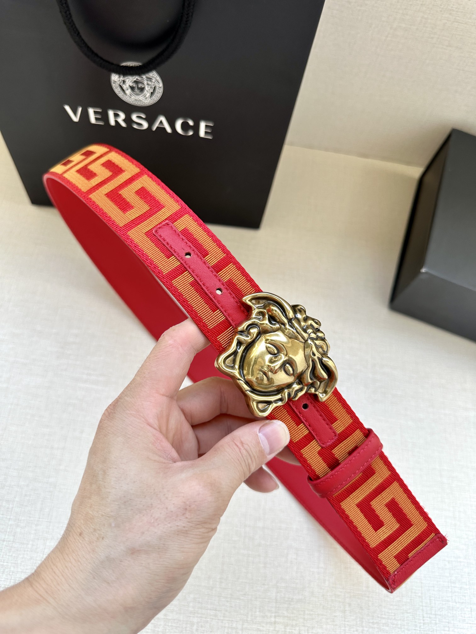Versace Basic Belt S-m