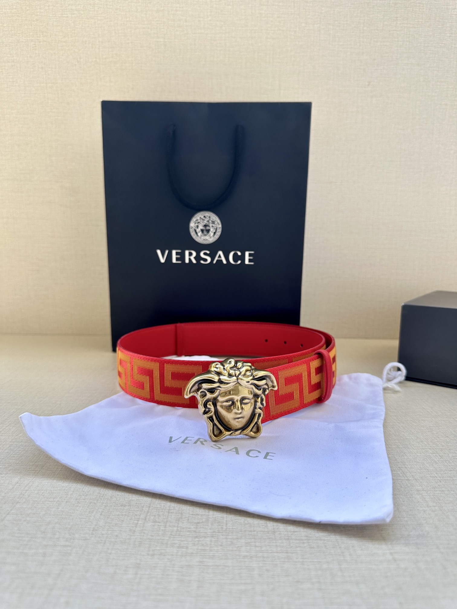 Versace Basic Belt S-m