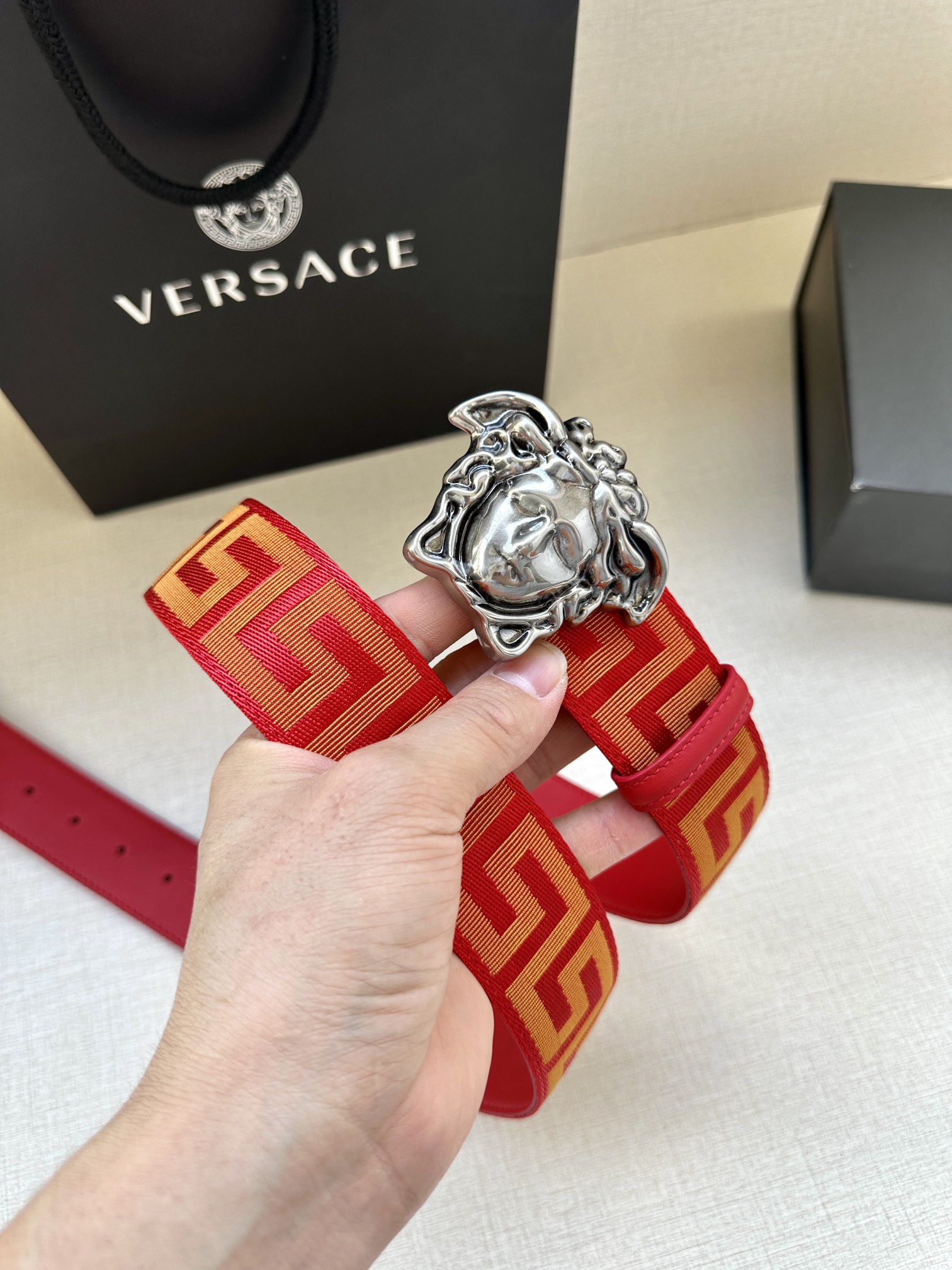 Versace Basic Belt S-m