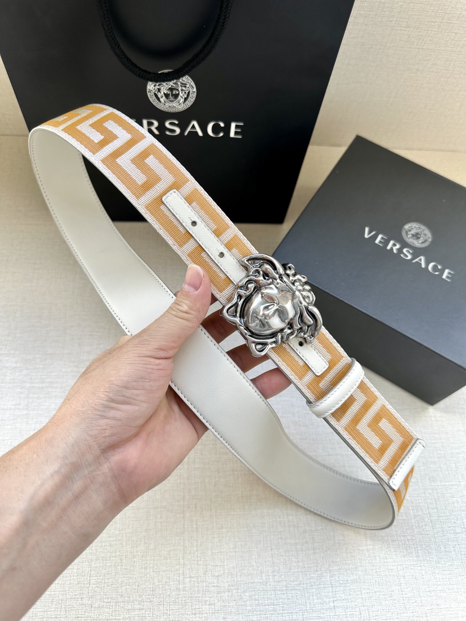 Versace Basic Belt S-m