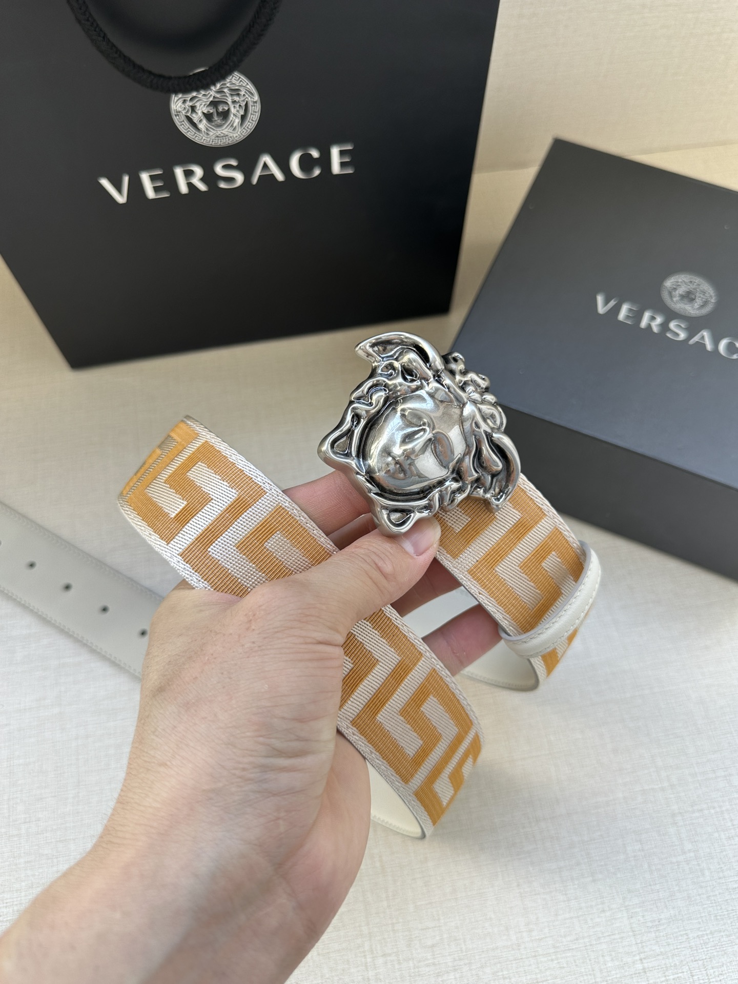 Versace Basic Belt S-m