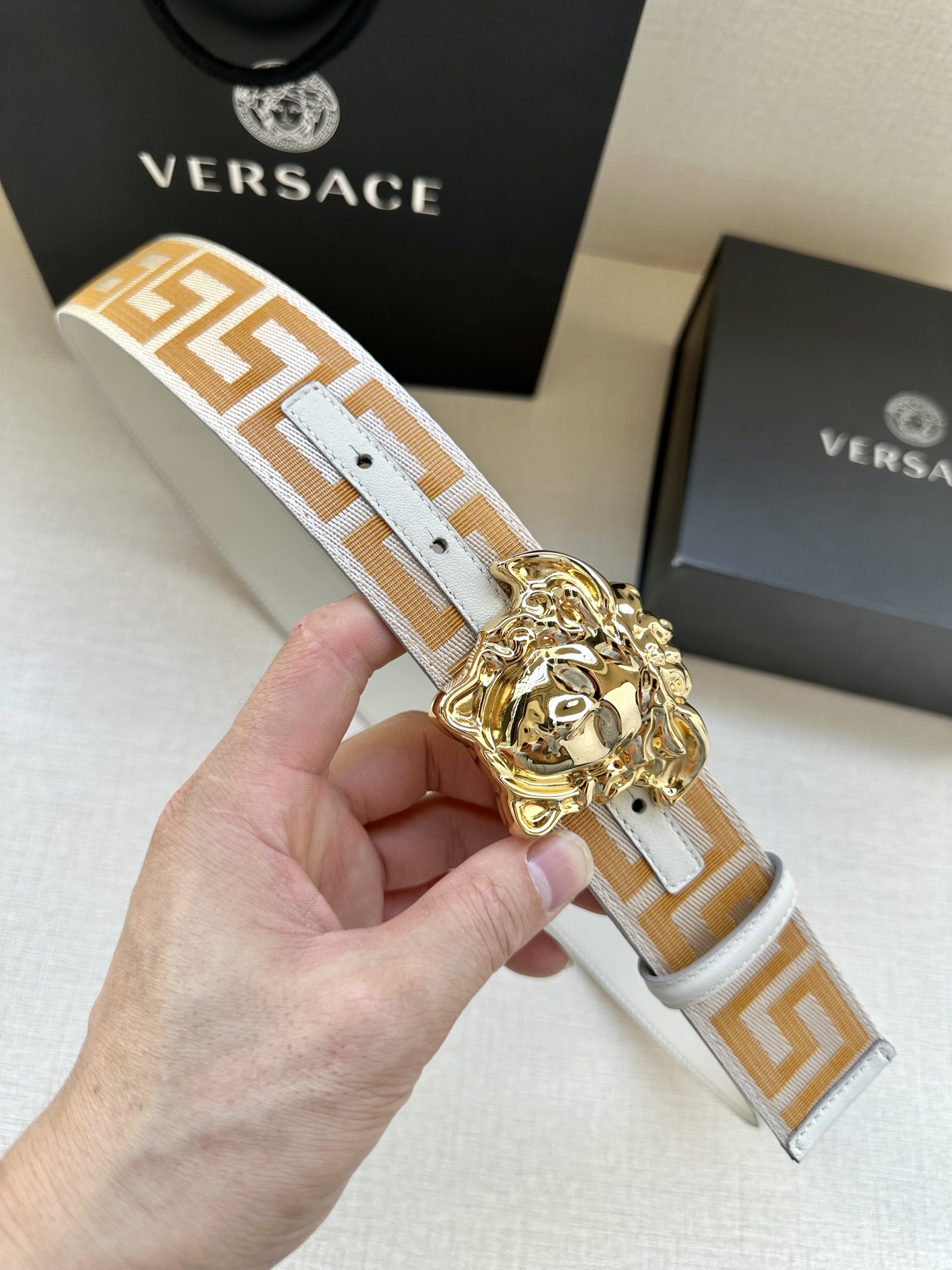 Versace Basic Belt S-m