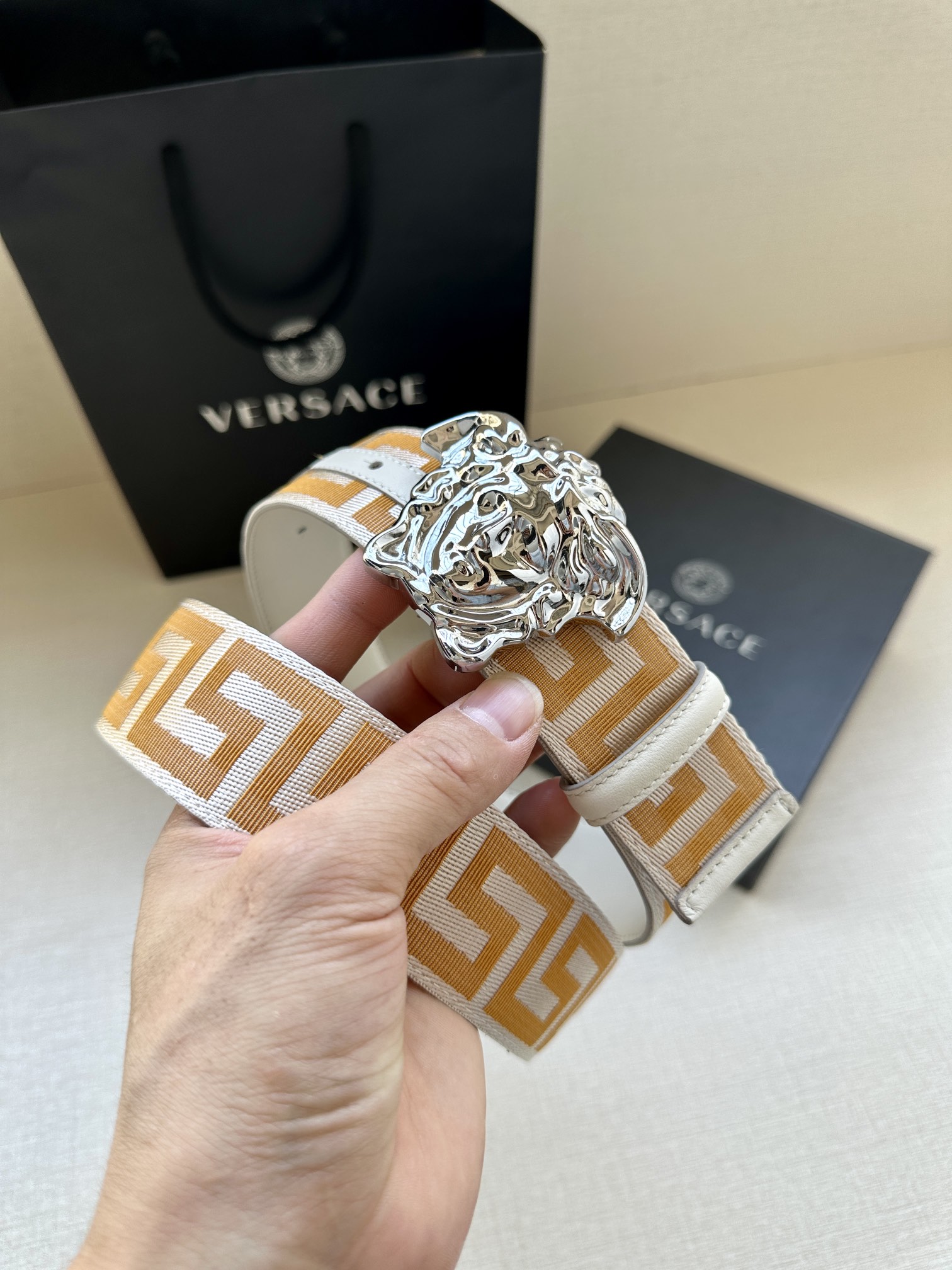 Versace Basic Belt S-m