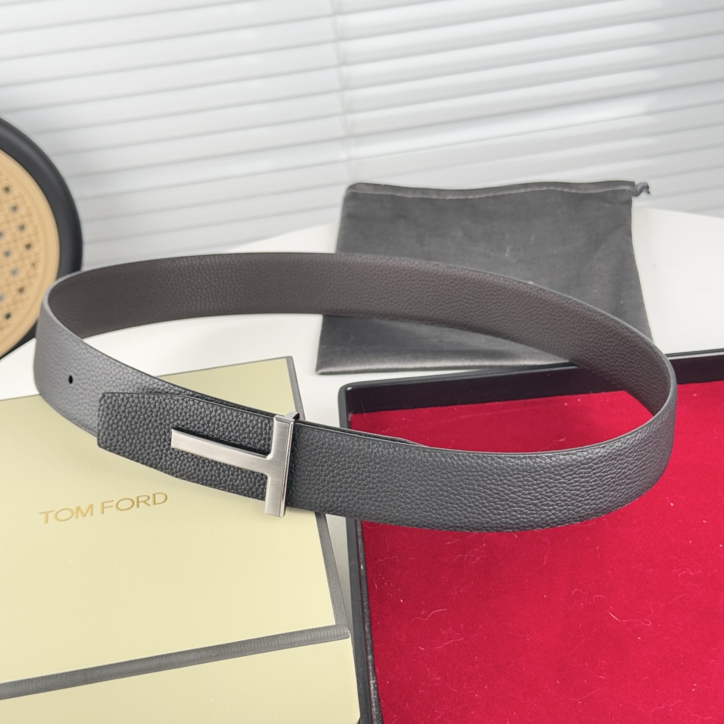 Tom Ford Male Basic Belt Cow Leather 14515-m